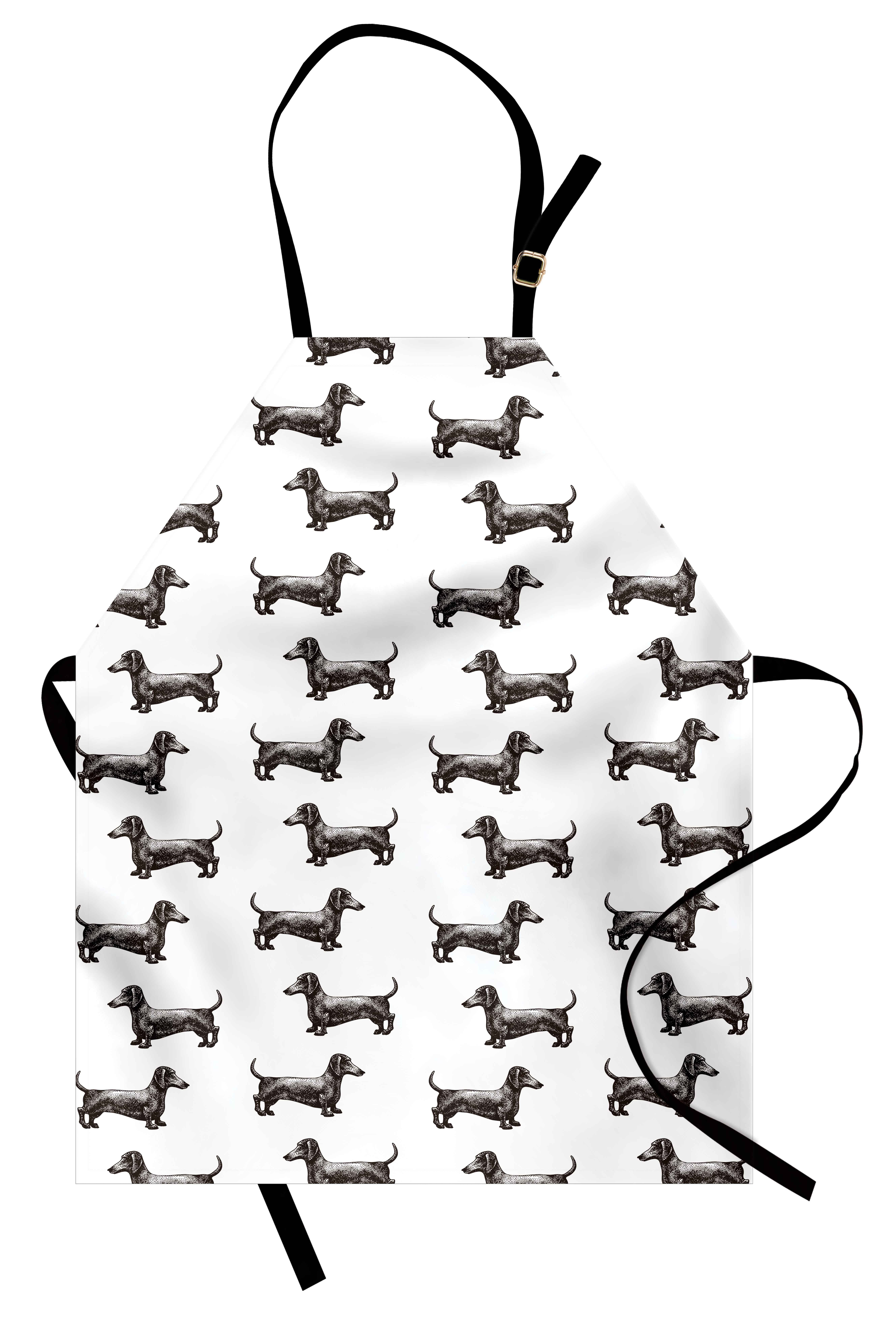 Abakuhaus Kochschürze Höhenverstellbar Klare Farben ohne verblassen, Dackel günstig online kaufen