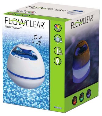 Bestway Pool-Lampe Bestway 58700 - schwimmender LED-Bluetooth-Lautsprecher Music Wave