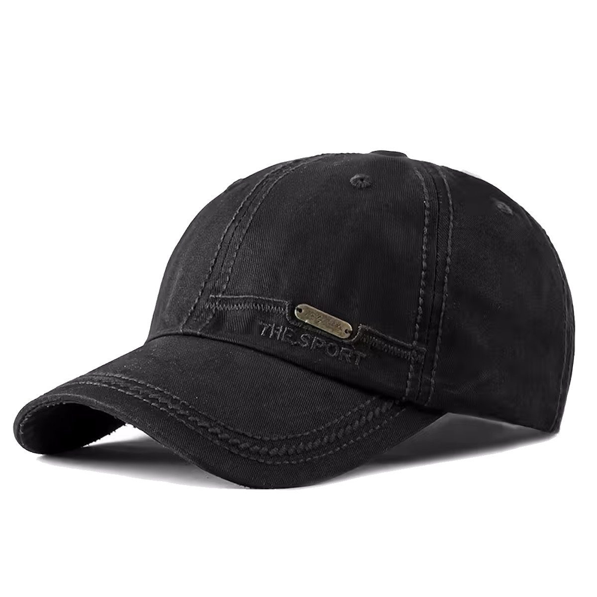 Sporty Baseball Cap Classic Basic Vintage Style Used Washed Look Retro Baseballcap vintage Look