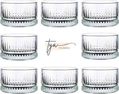 TYA Collection Dessertschale TYA I Schalen-Set Kristall Glas 230cc BLEI FREI, Glas, (8-tlg)