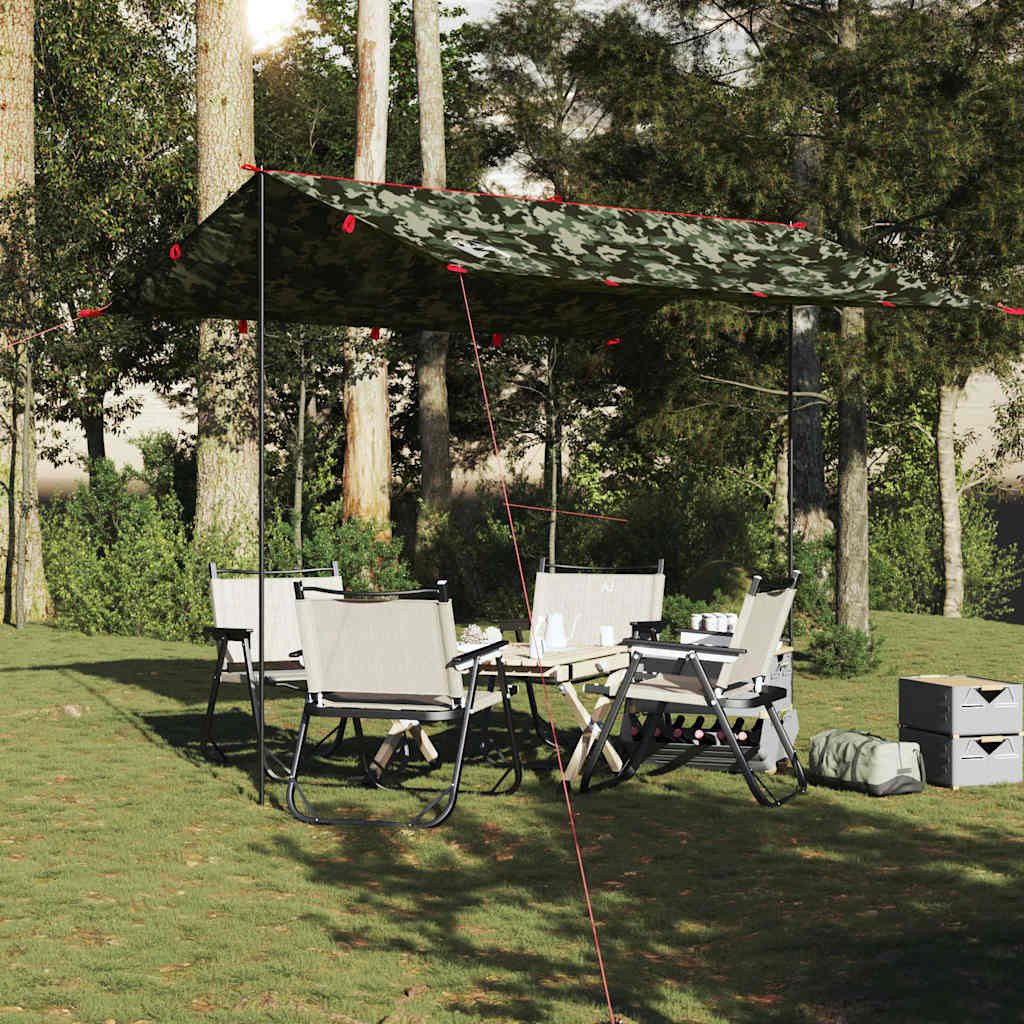 vidaXL Tarp-Zelt Tarp Tarnmuster 306x306 cm günstig online kaufen