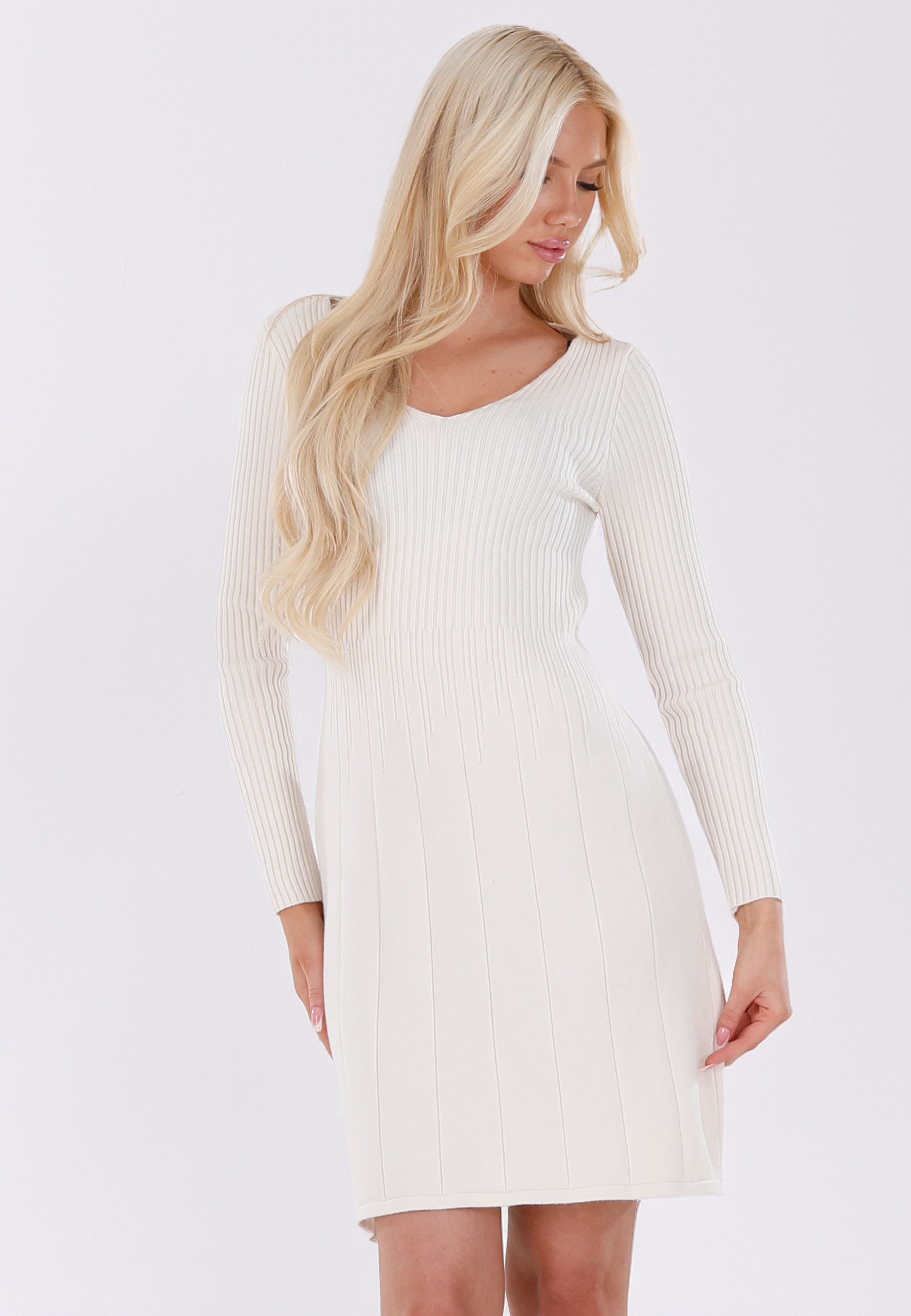 YC Fashion & Style Strickkleid zeitlos, vielseitig und wunderbar feminin Basic