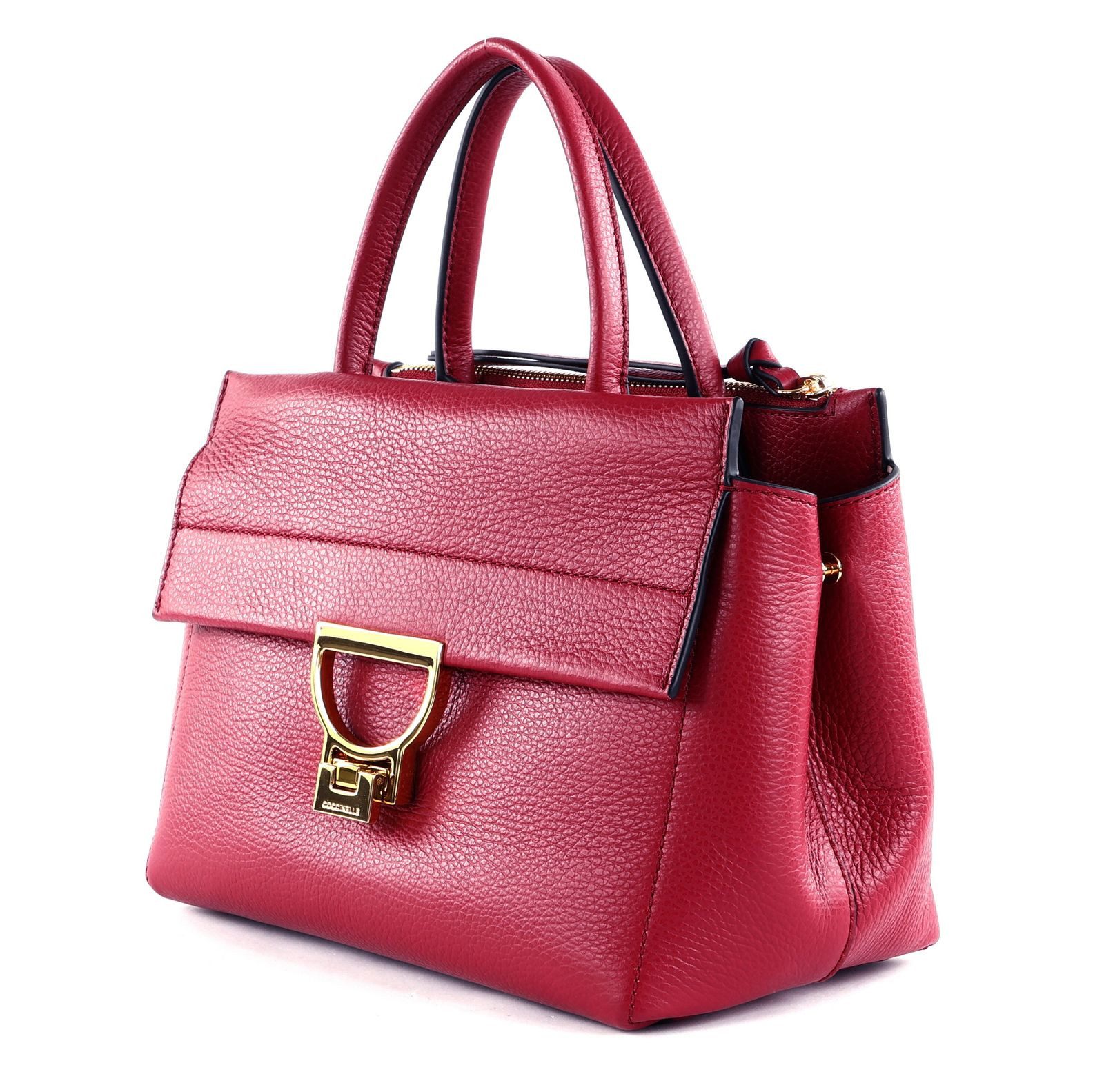 COCCINELLE Handtasche Handbag Grained Leather, aus echtem Rindsleder