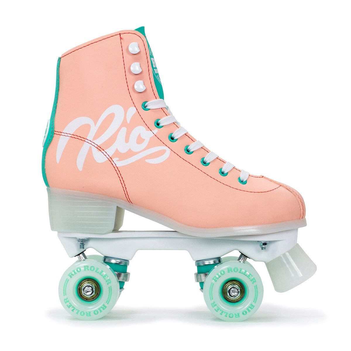 Rio Roller Rollschuhe RIO ROLLER SCRIPT Rollschuh peach/green