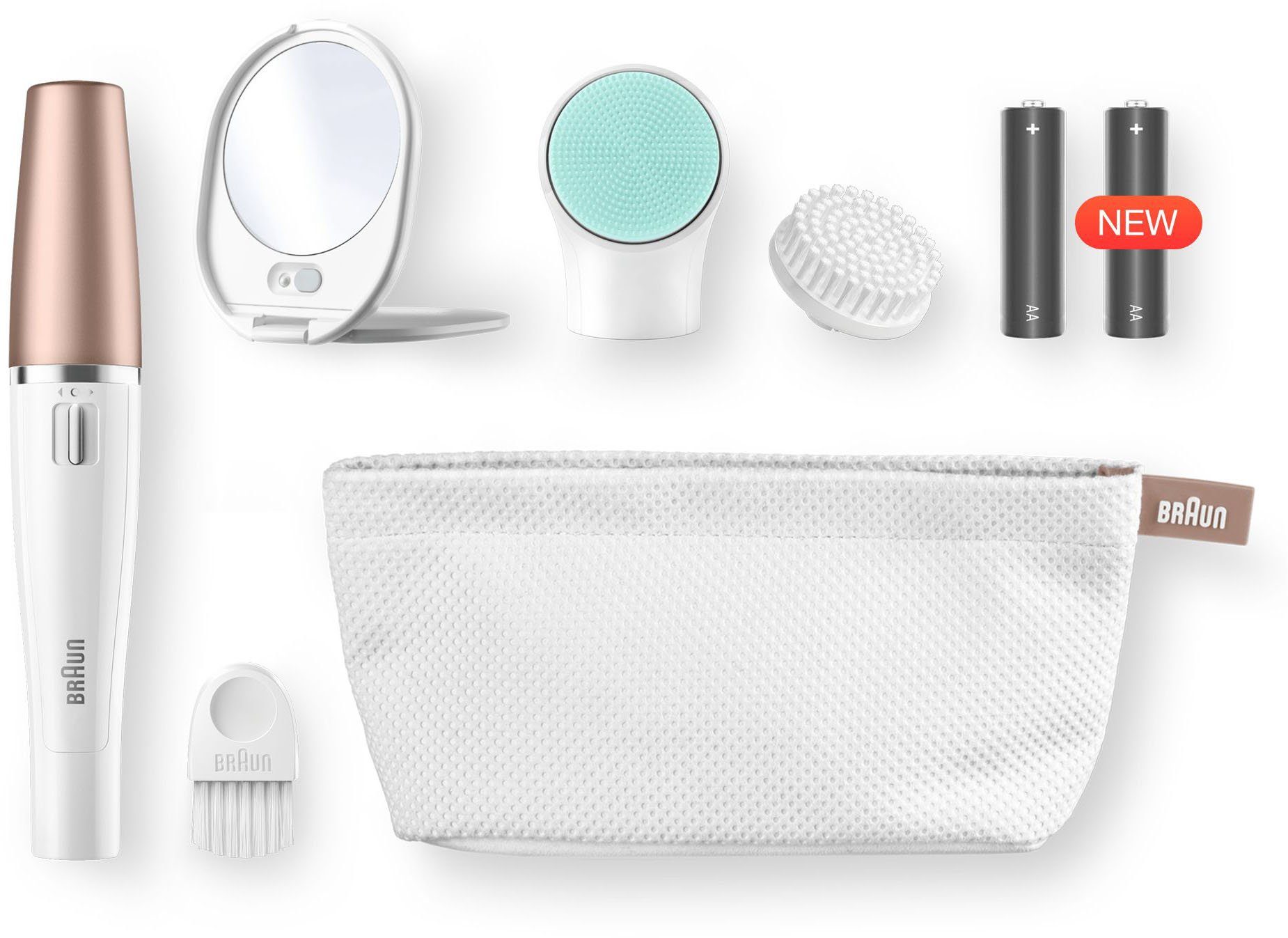 Gesichtsepilierer FaceSpa 851V 3-in-1