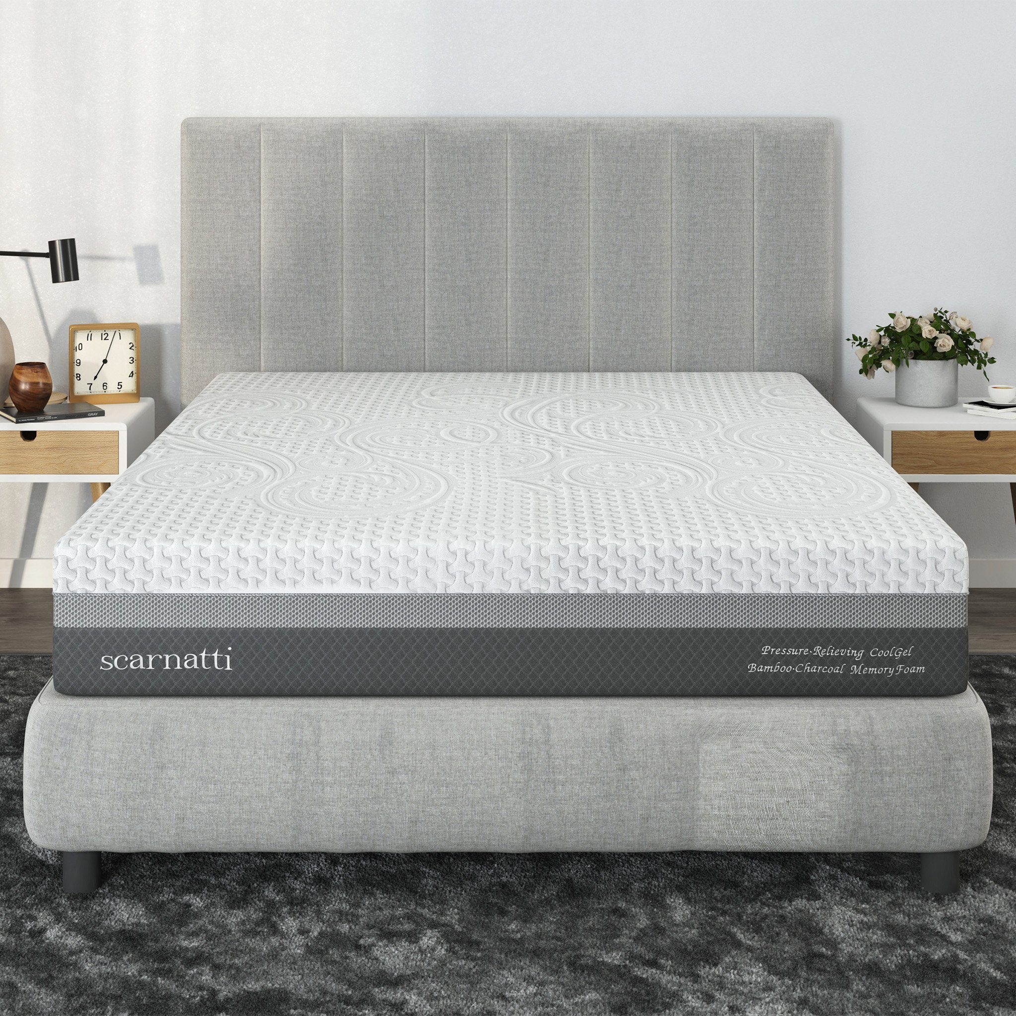 Gelschaummatratze Scarnatti™ Gel Memory Foam Matratze - 7-Zonen Druckentlas günstig online kaufen