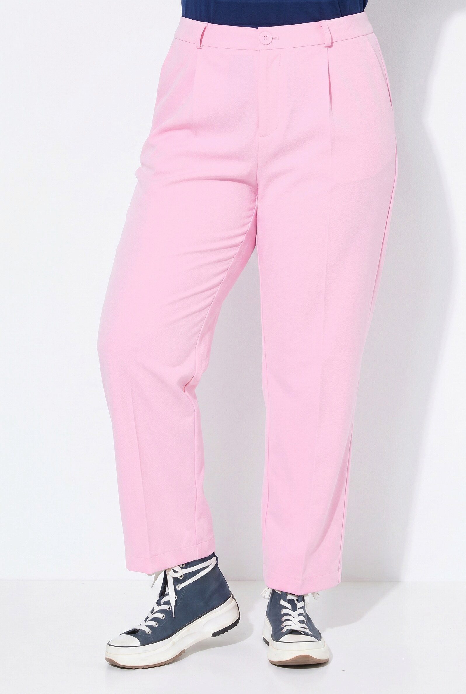 MIAMODA Stoffhose Hose gerades Bein glatte Premium-Qualität