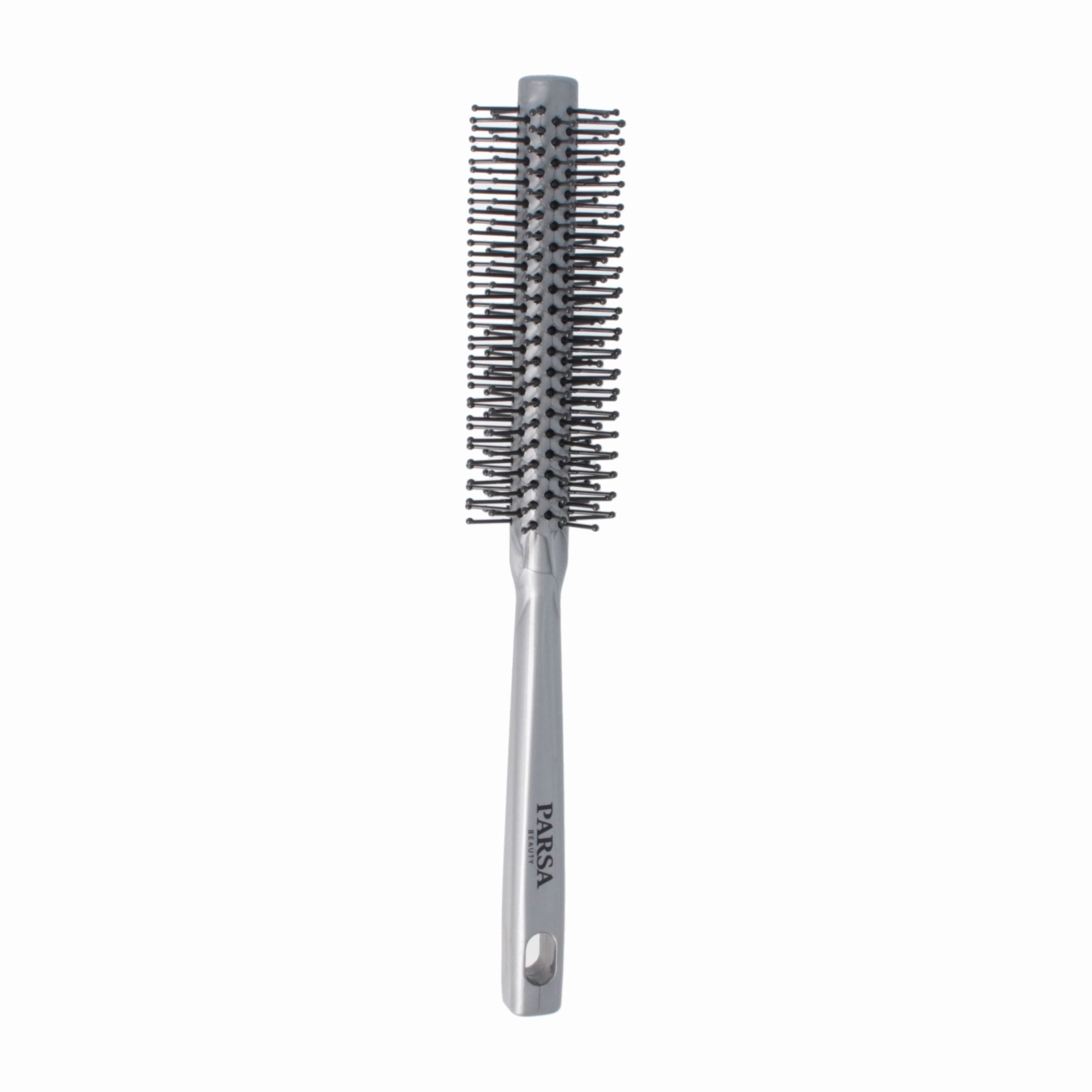 PARSA Beauty Haarbürste Volumenbürste Unicolor Rundföhnbürste mit Kunststoffpins 10mm