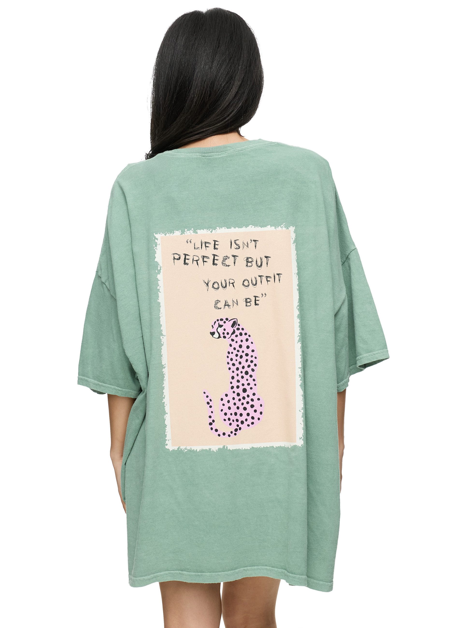 Worldclassca T-Shirt Worldclassca Oversized Print ANIMAL günstig online kaufen