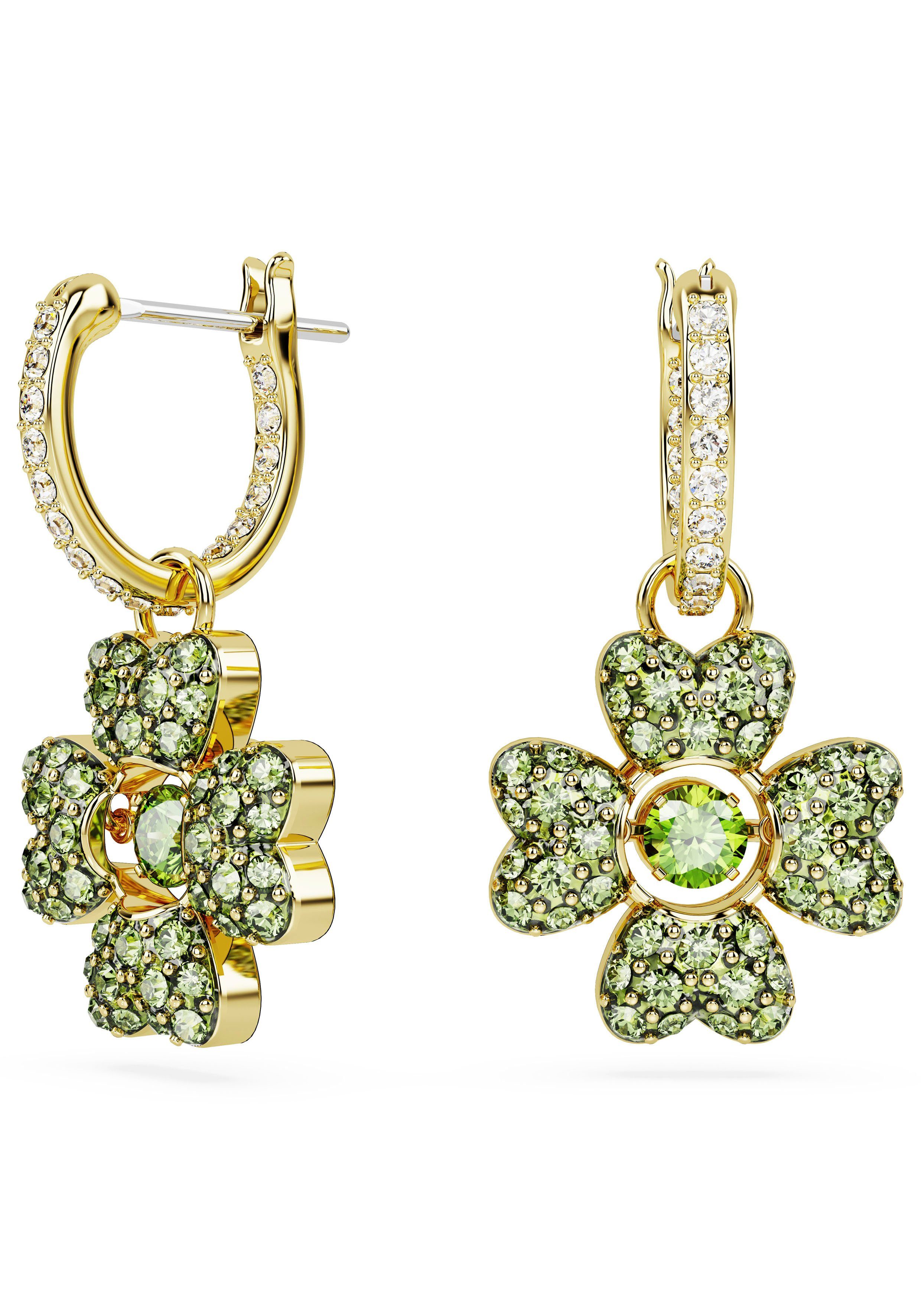 Swarovski Paar Creolen IDYLLIA, KLEEBLATT, 5670664, günstig online kaufen