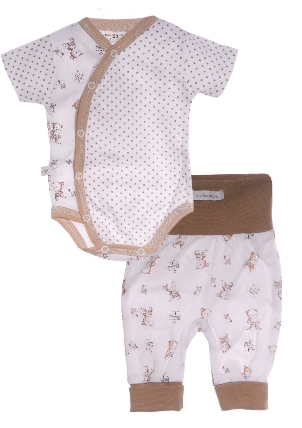 La Bortini Body & Hose »Wickelbody und Hose Baby Anzug 2tlg. Set Body 46 50  56 62 68 74 80 86 92« online kaufen | OTTO