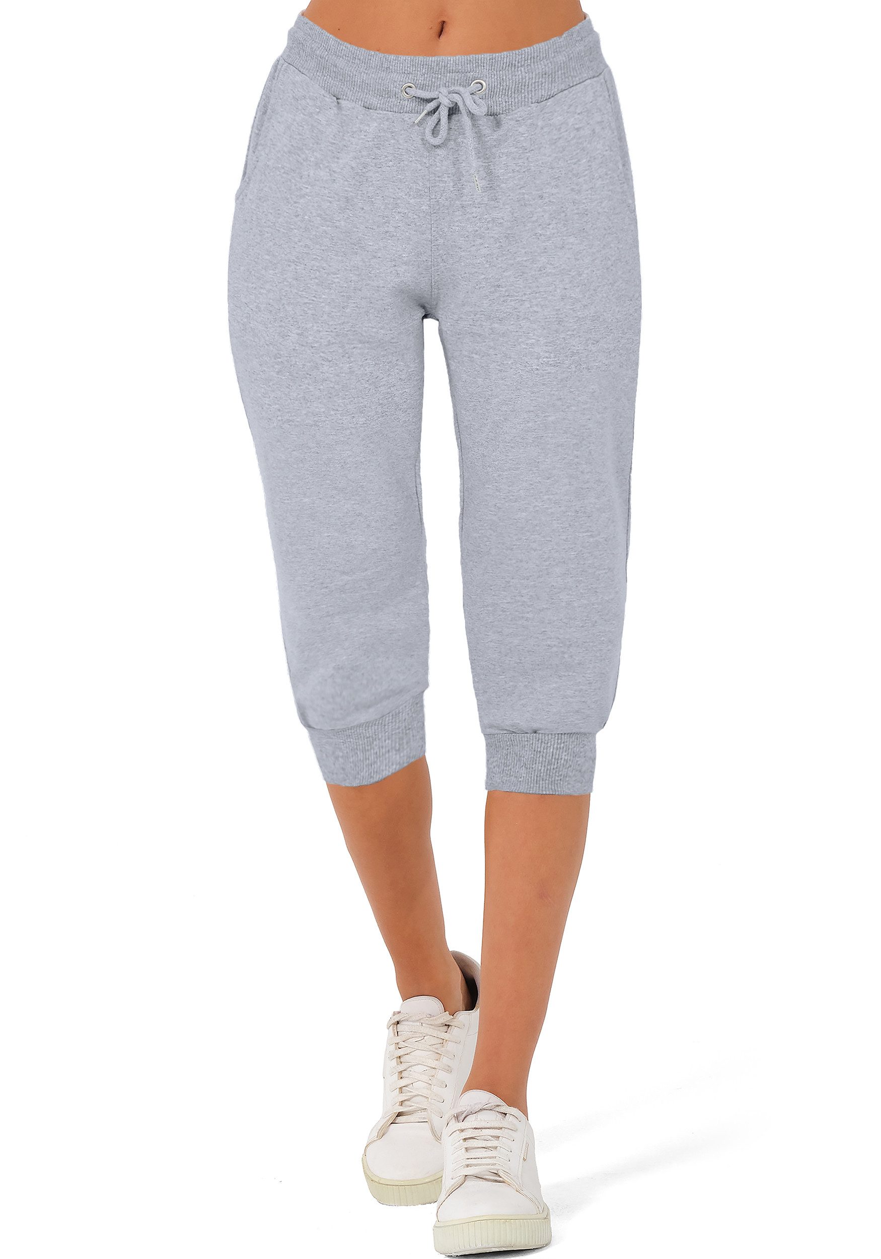 S&S Jogginghose Jogginghose 3/4-Hose Damen Sporthose, Caprihose, Kkurze Hos günstig online kaufen