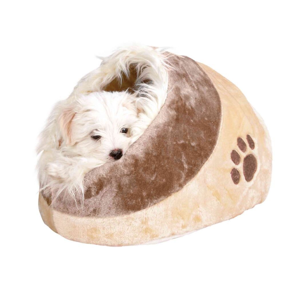TRIXIE Tierhöhle Höhle Minou - beige/braun - 35 × 26 × 41 cm