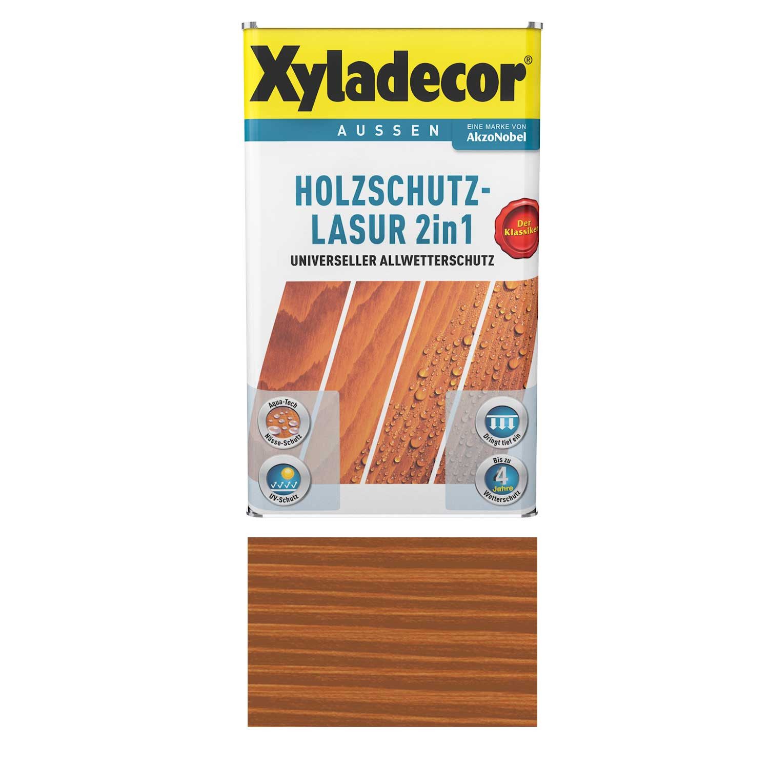 Xyladecor  Holzschutzlasur, Aqua-Tech Nässe-Schutz