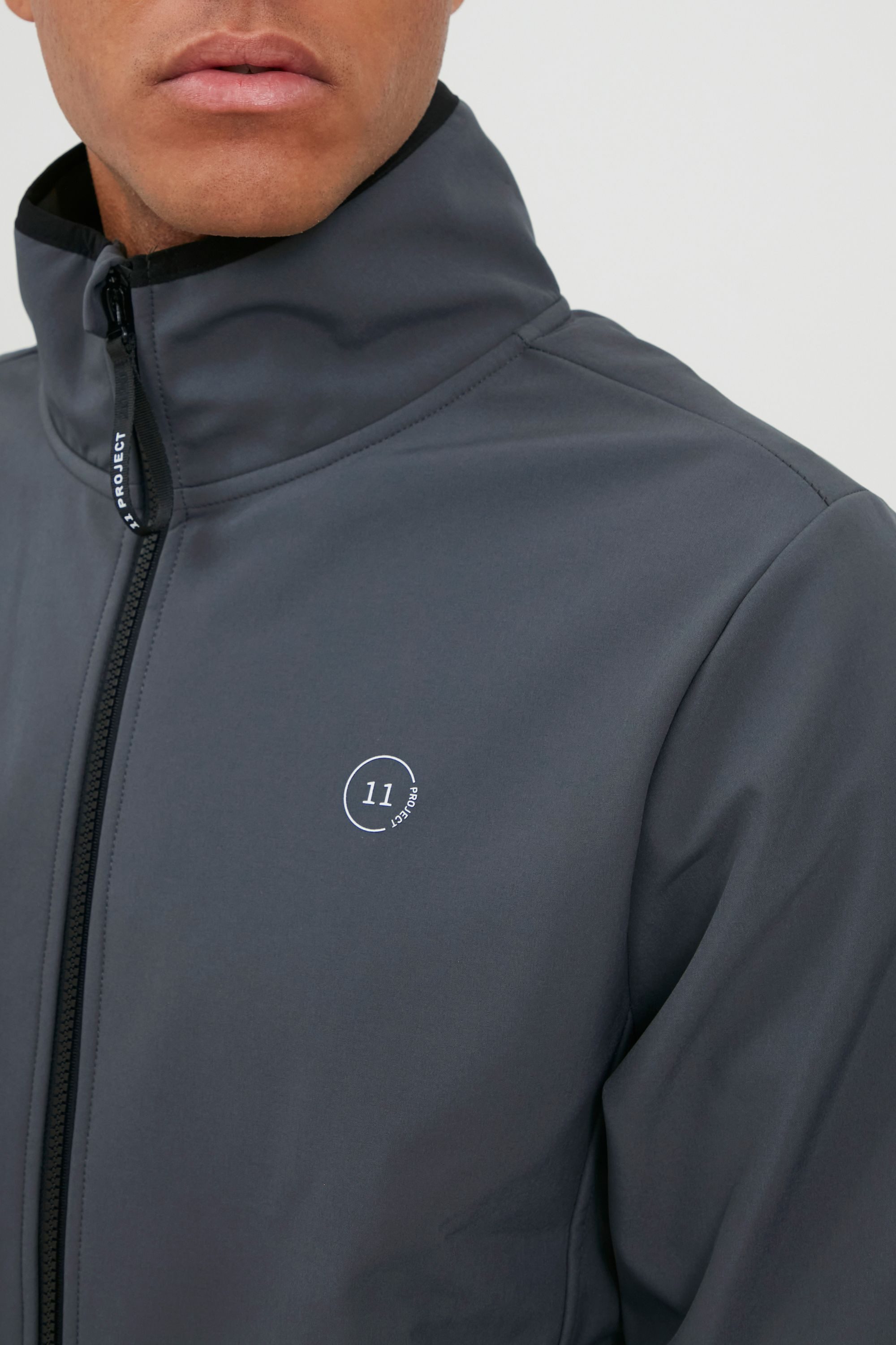 11 Project Softshelljacke PRUlfrik Softshell Jacke mit Stehkragen