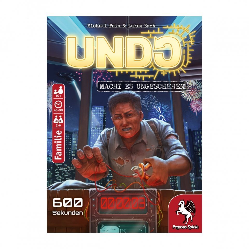 deutsch Spiel, UNDO - Spiele Pegasus Sekunden 600 -