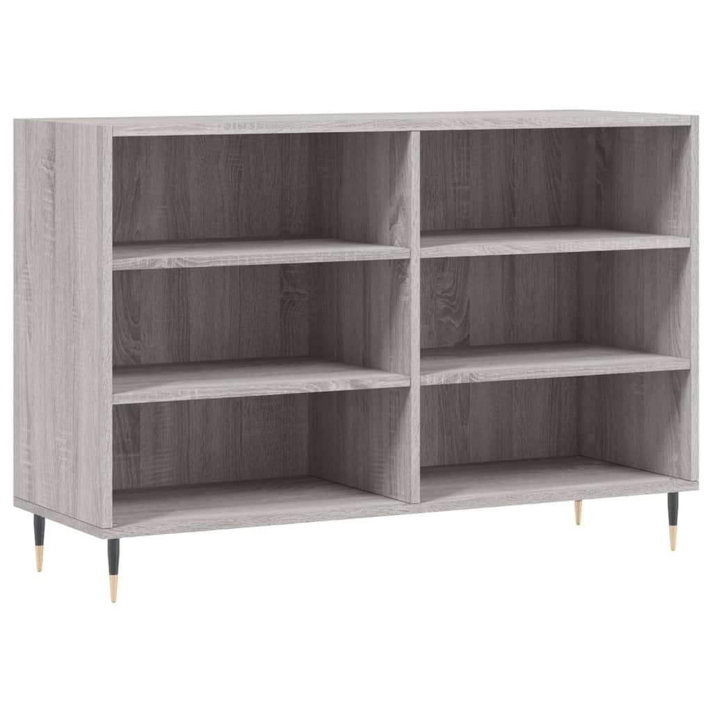 vidaXL Sideboard Sideboard Grau Sonoma 103,5x35x70 günstig online kaufen