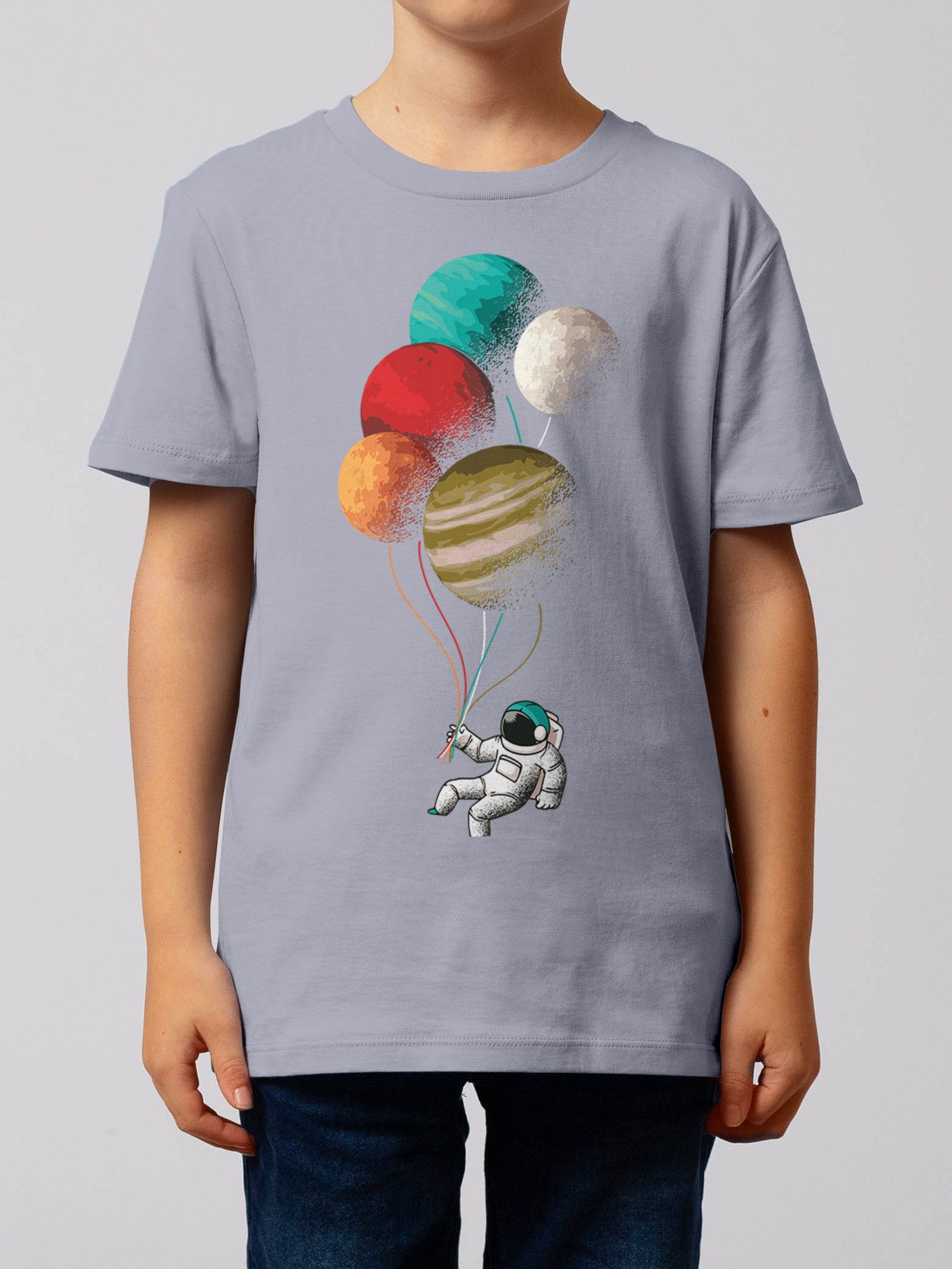 wat? Apparel T-Shirt Balloon Spaceman