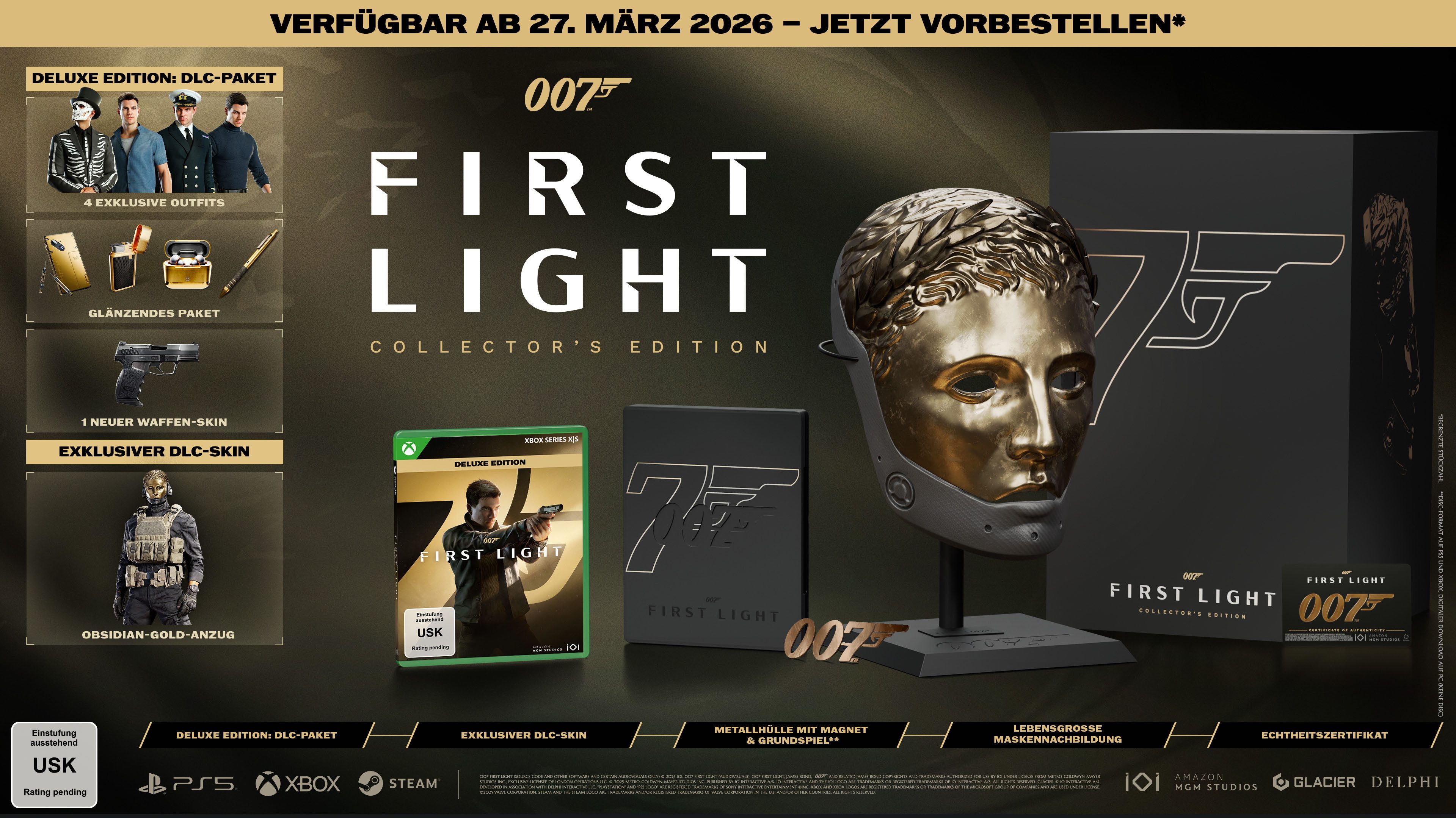 007 First Light Collector's Edition Xbox Series X