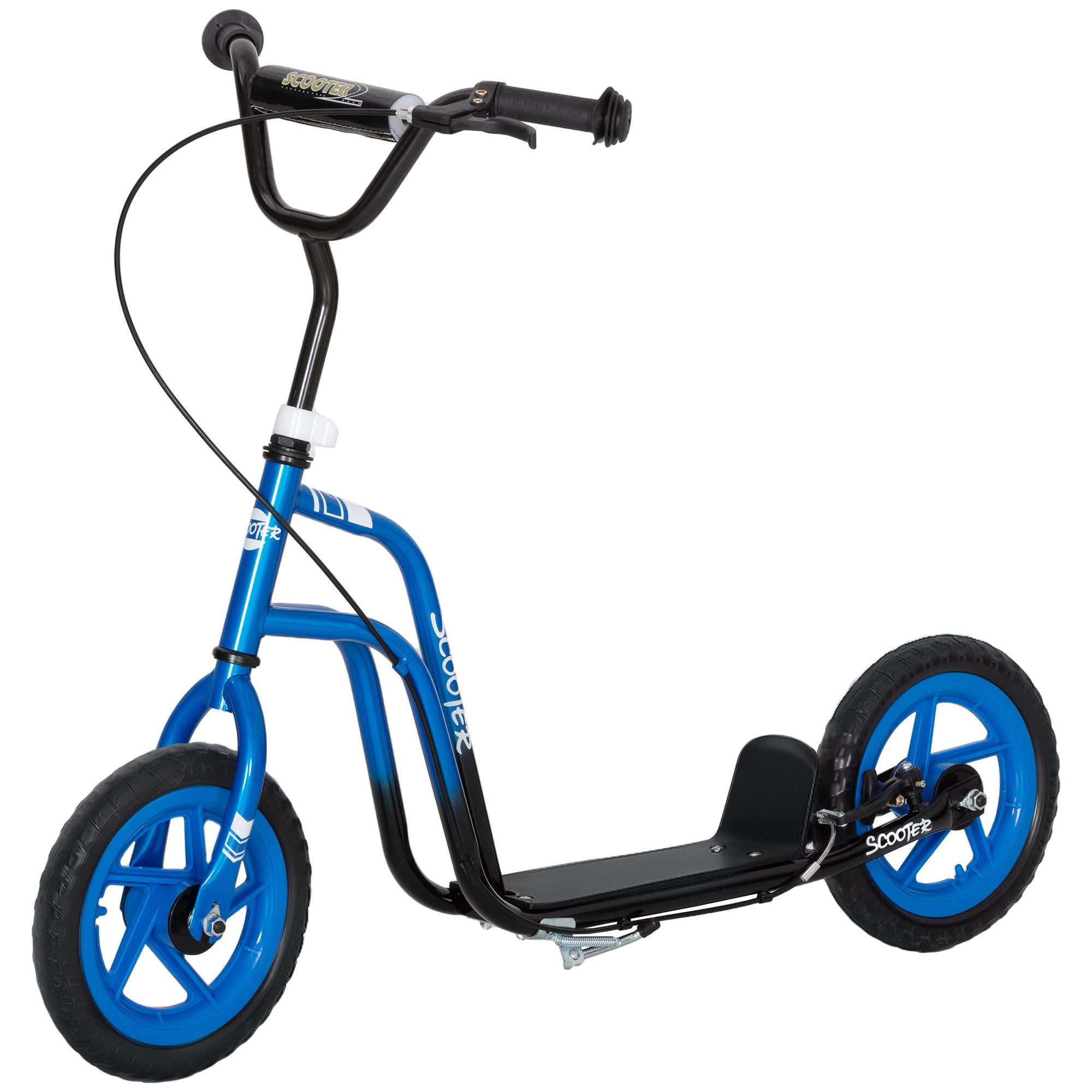 Cityroller mit verstellbarem Lenker, Hinterradbremse