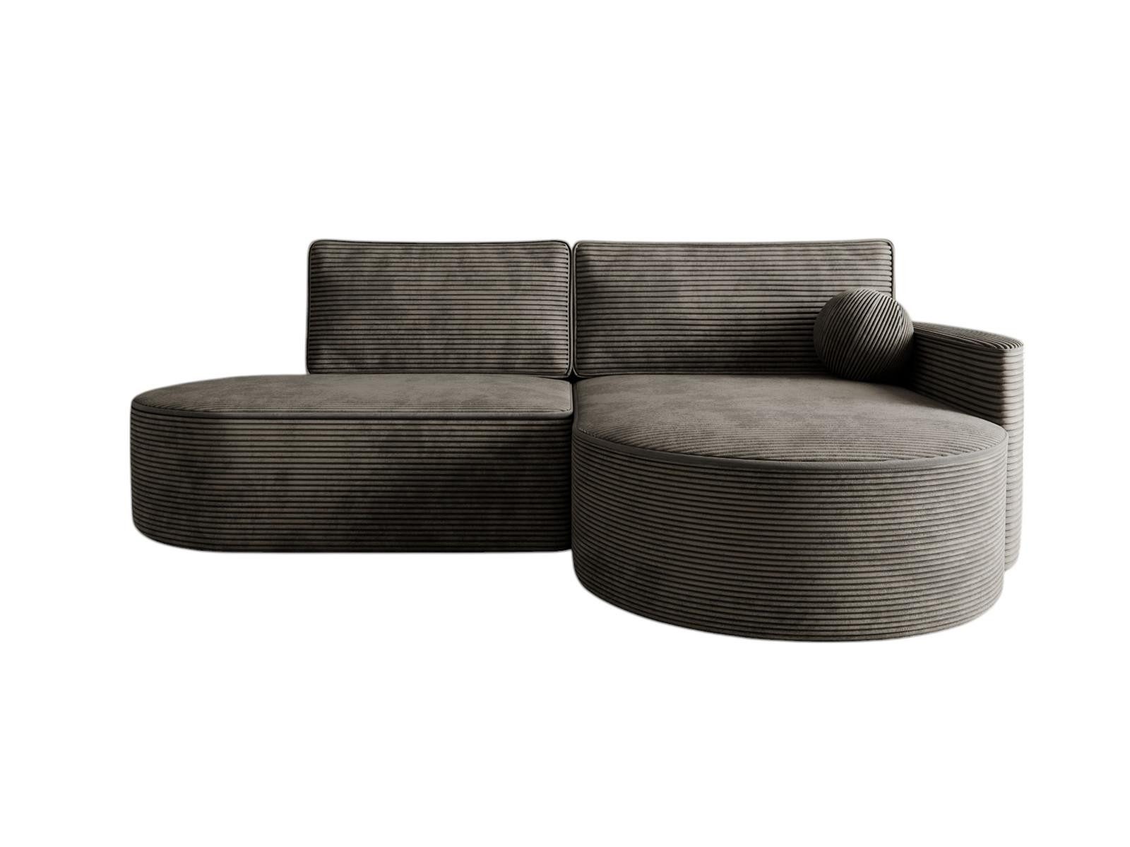 Compleo Ecksofa L MORENO, Designer Couch günstig online kaufen