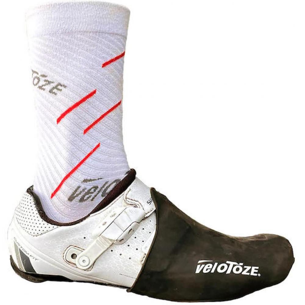 Velotoze Fahrrad-Überschuh VeloToze Überschuh Toe Silicone Onesize Schwarz - wasserdichter Zehens