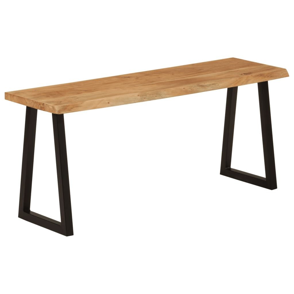 vidaXL Sitzbank Bank Baumkante 105 cm Massivholz günstig online kaufen