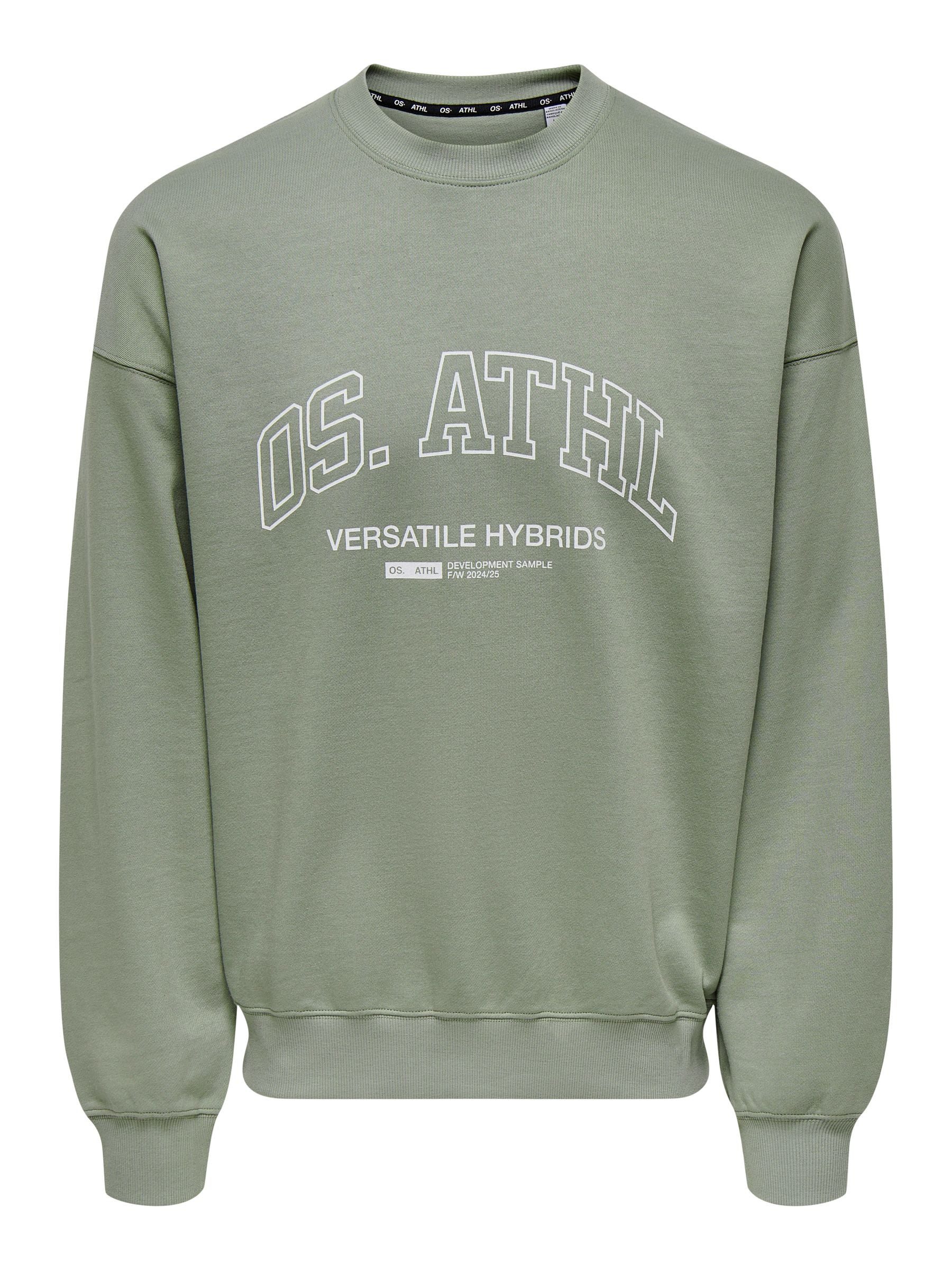 ONLY & SONS Strickpullover Loose Fit Rundhals Langarm Sweatstoff ONSALTA VT günstig online kaufen