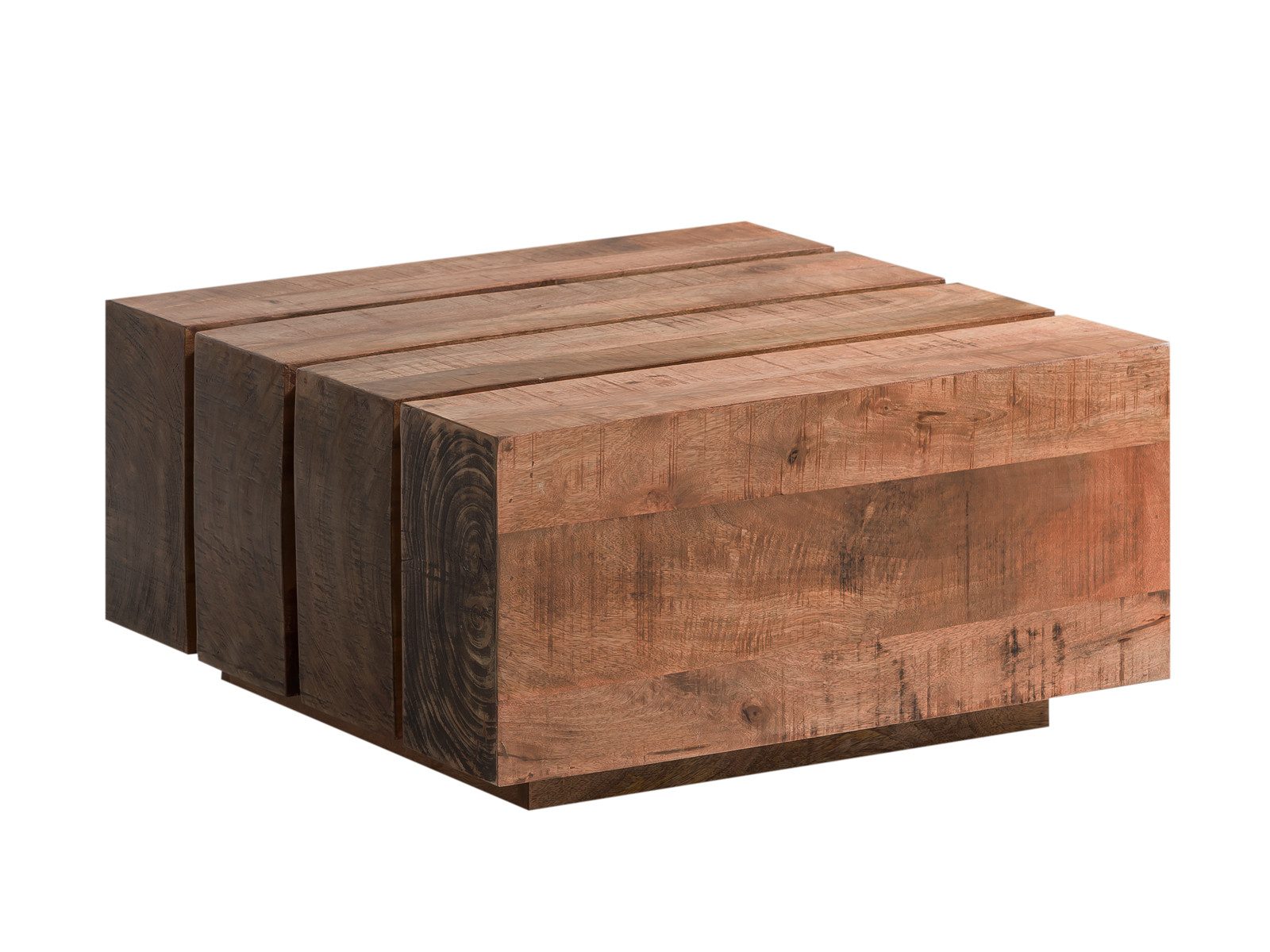 massivum Couchtisch Couchtisch Dakota Mango rustic (1-St)
