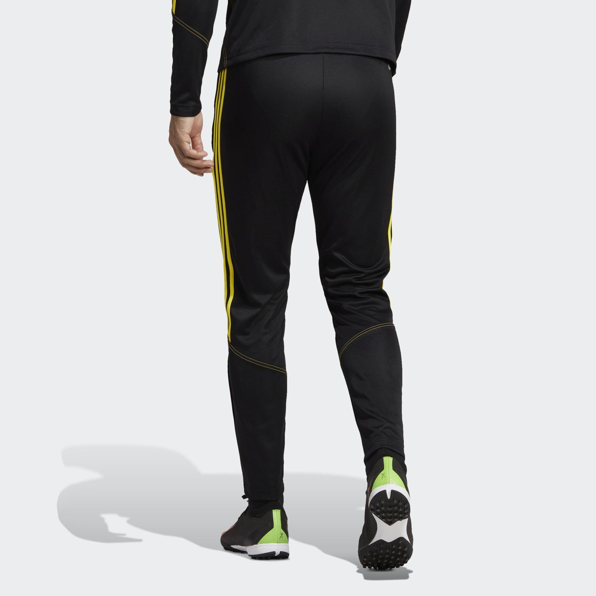 adidas Performance Leichtathletik-Hose TIRO 23 / CLUB Black Yellow Bright TRAININGSHOSE