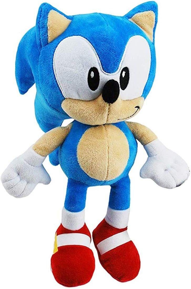 Sonic SEGA Kuscheltier Sonic The Hedgehog SEGA Sonic Plüschtier 30 cm Sonic Kuscheltier bla (1-St), sonic the hedgehog kuscheltier sonic