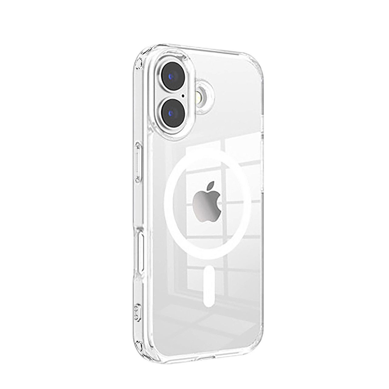 Futurea Smartphone-Hülle Handyhülle Smartphone iPhone Hülle Transparent MagSafe Case Silikon, Durchsichtige Hülle, für iPhone 17, 17 Air, 17 Pro, 17 Pro Max
