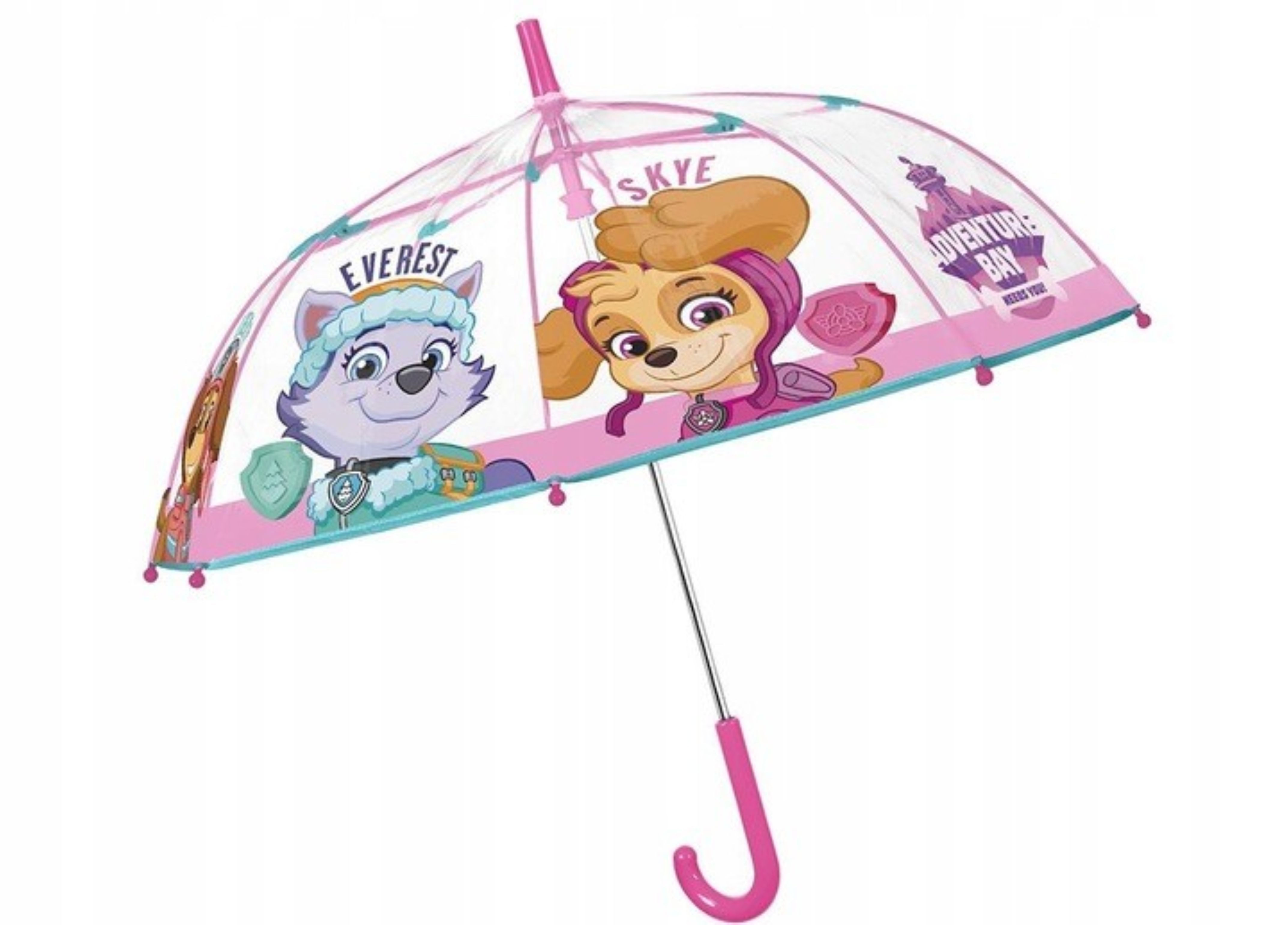 Festivalartikel Stockregenschirm Paw Patrol Kinder Regenschirm Transparent – Lizenzierter Schirm Cerda