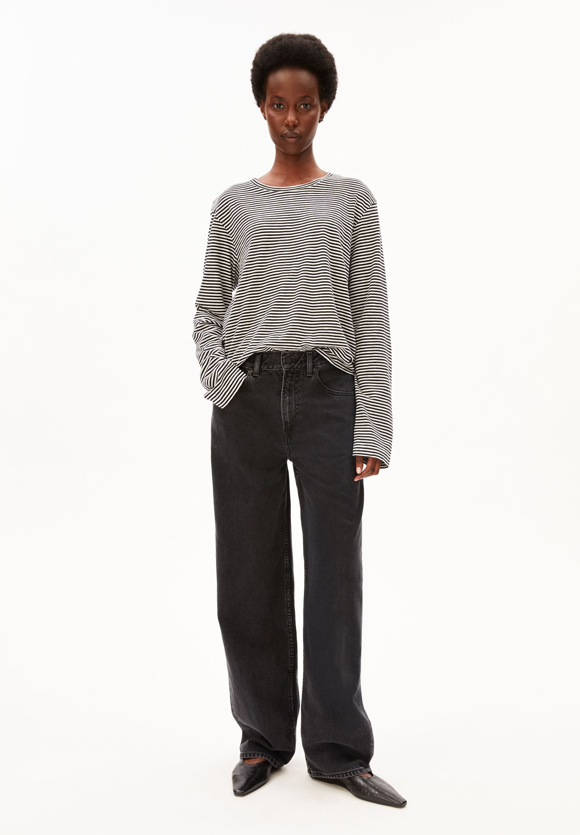 Armedangels Langarmshirt Slub