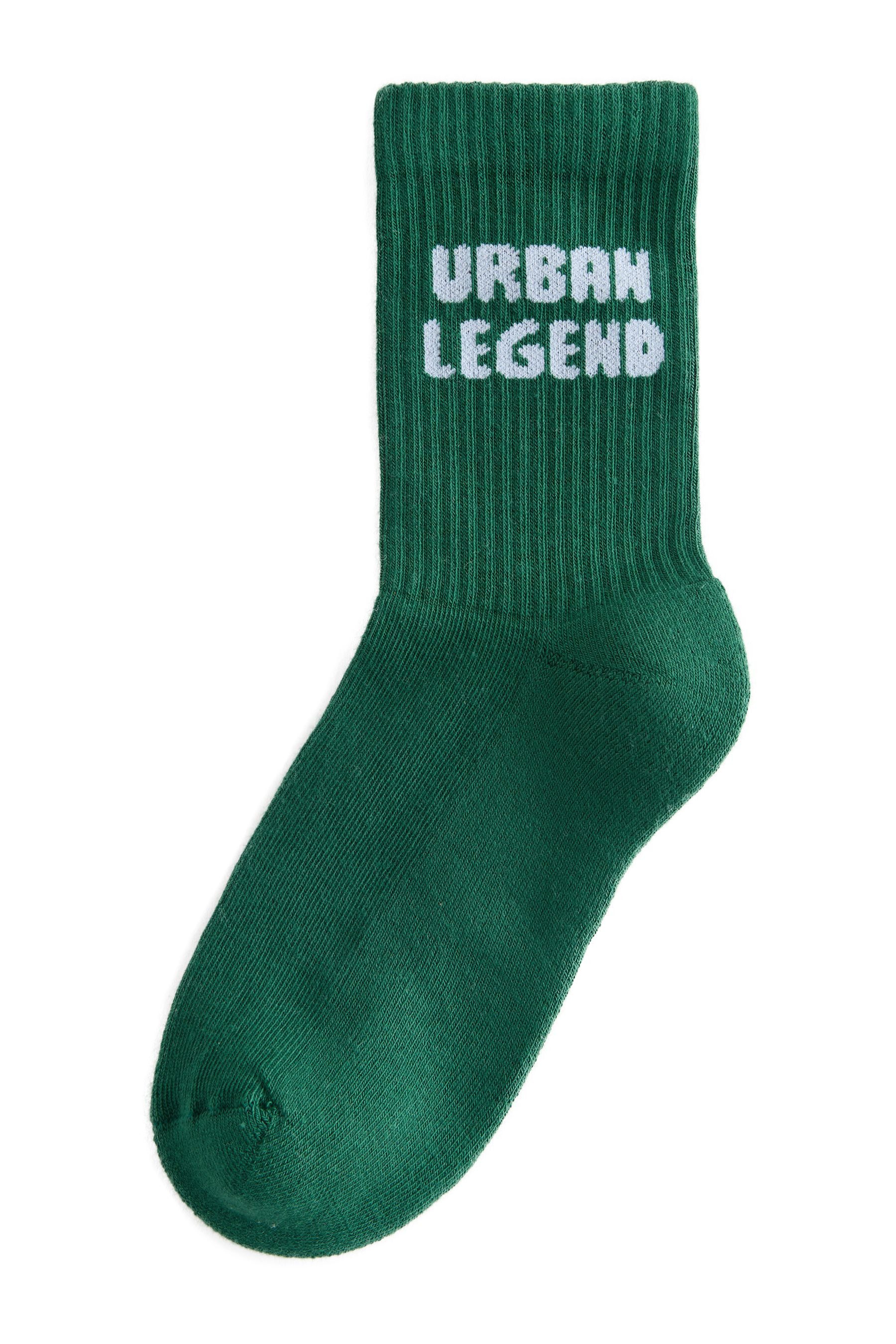 Next Kurzsocken Gerippte Socken mit hohem Baumwollanteil, 5er-Pack (5-Paar)