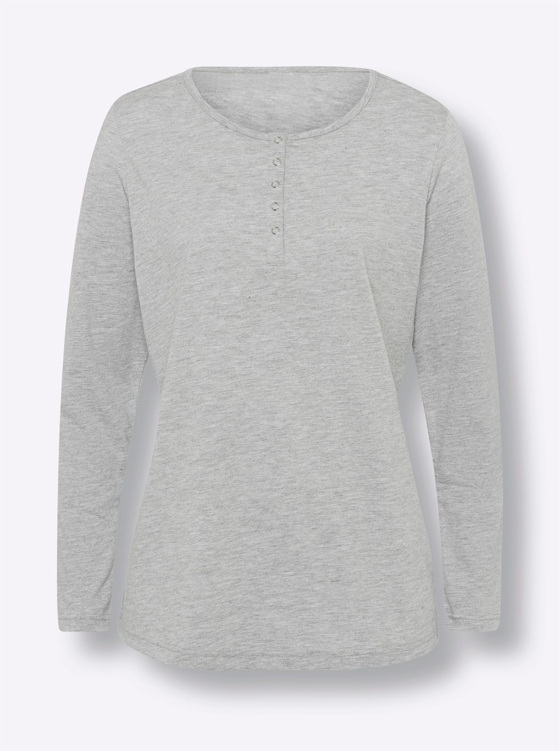 Sieh an! T-Shirt Langarm-Shirt Langarm