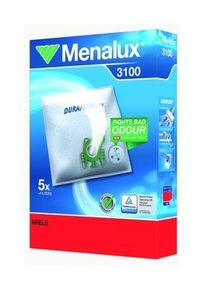 Menalux Staubsaugerbeutel, Für Miele Electronic S 4, S 6, tango, tango plus