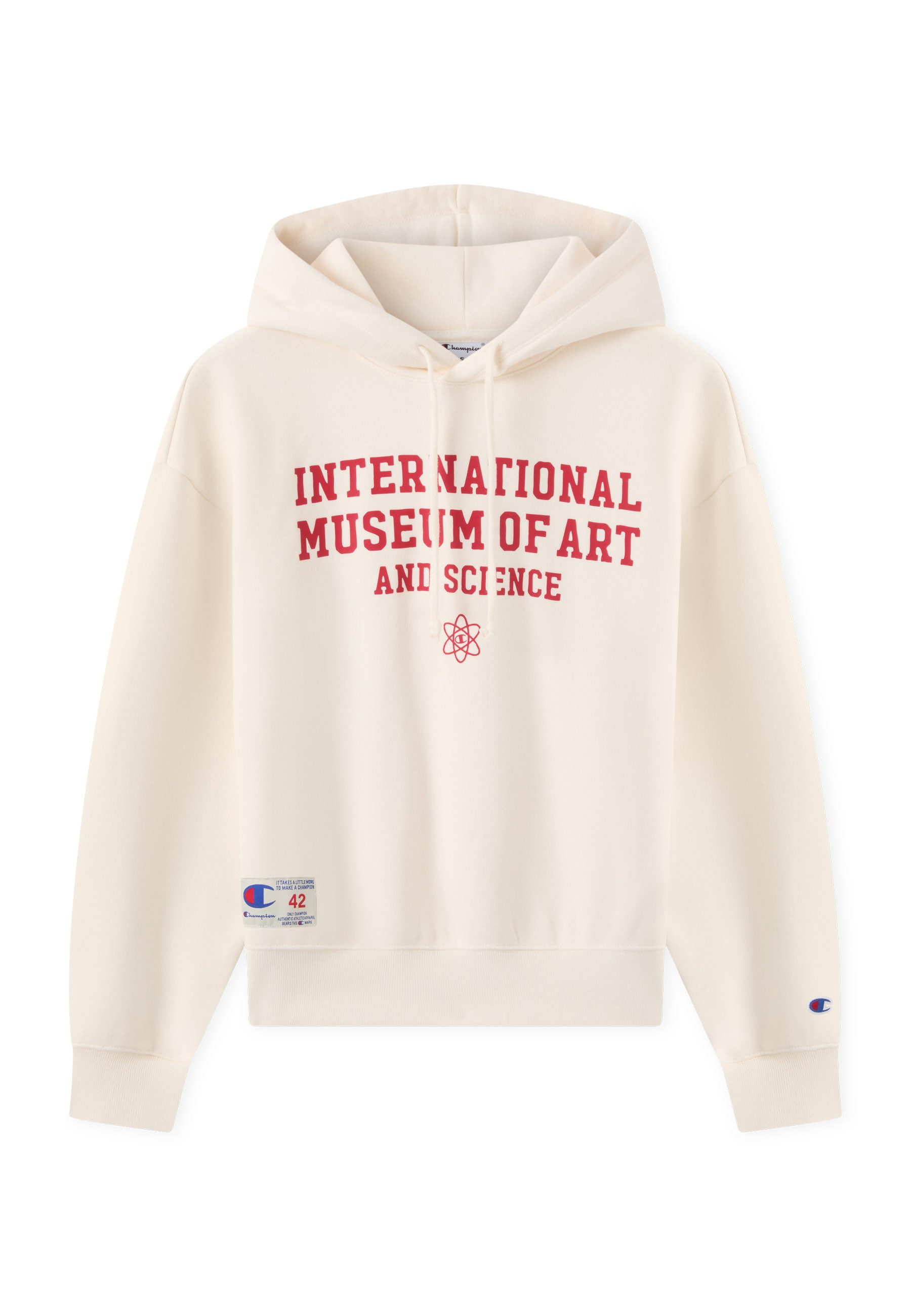 Champion Kapuzensweatshirt Champion Academy mit Kapuze, Langarm, aus angerauter Sweatware, in normaler Länge