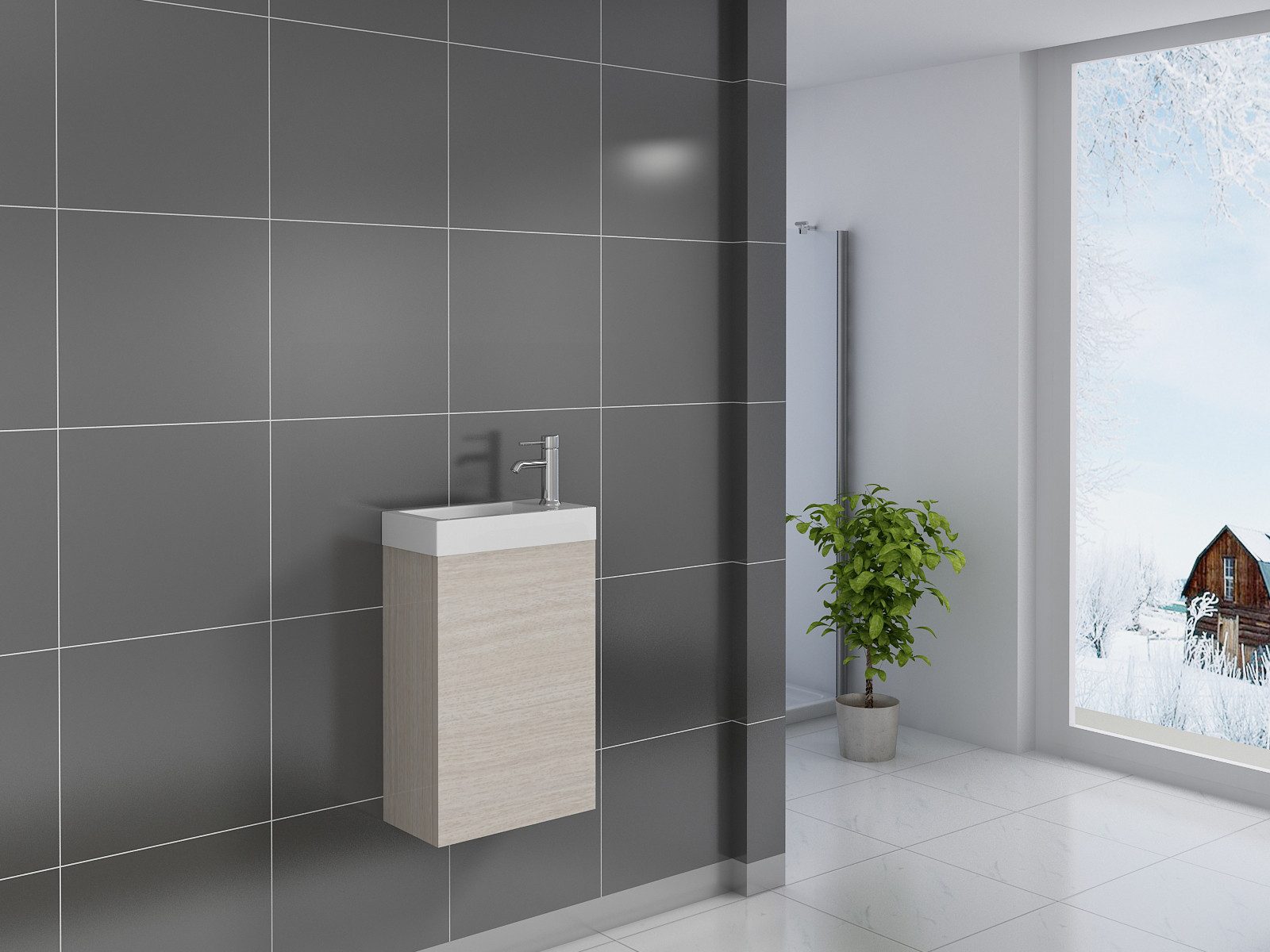 Loreno® Waschbecken Vega, in verschiedenen Farben, günstig online kaufen