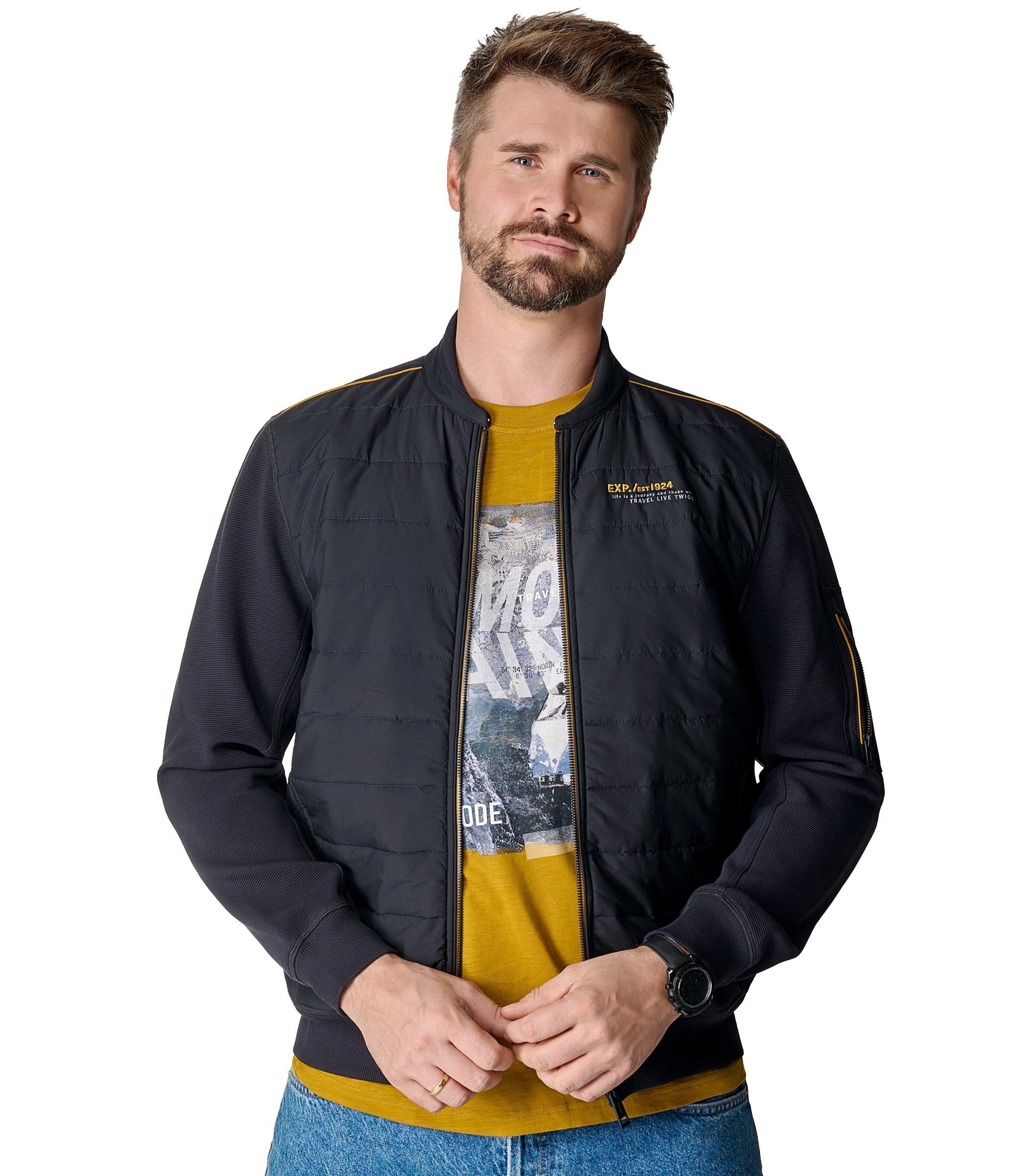 Sweatjacke CASAMODA Sweatjacke uni