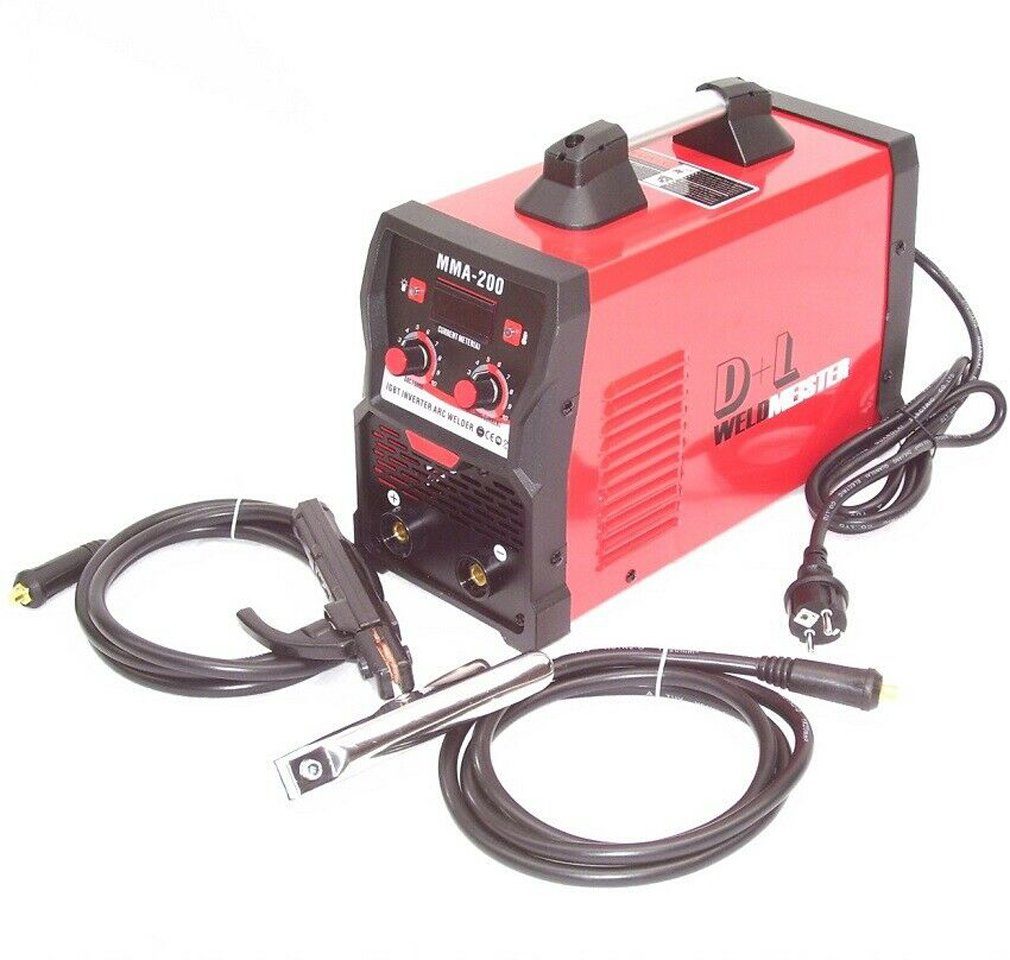Apex Inverterschweißgerät Inverter E-Hand Schweißgerät MMA 200A Elektrodengerät 13961