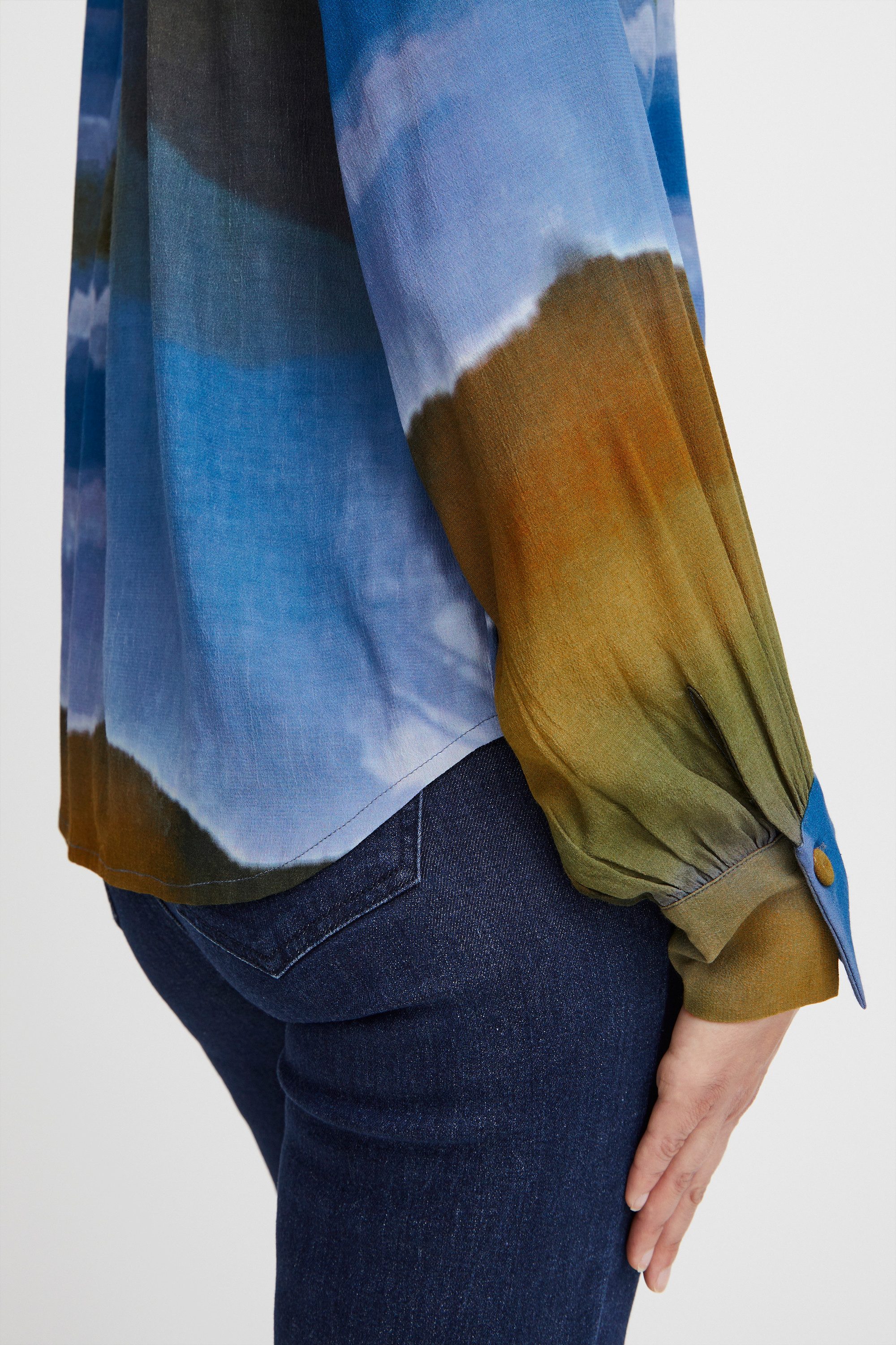 fransa Langarmbluse Langarm-Bluse FRREBEKKA