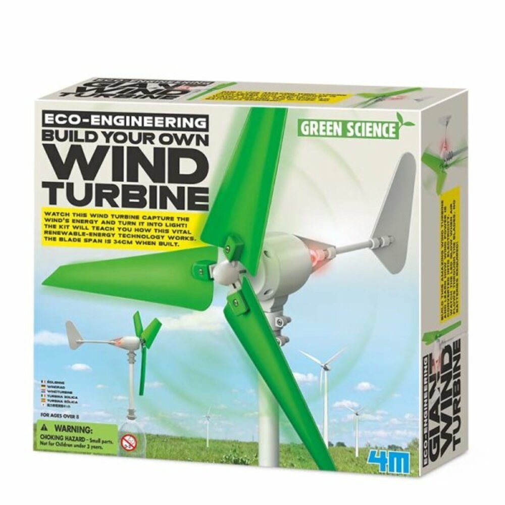 Experimentierkasten Eco-Engineering Wind Turbine (Windradmodell)
