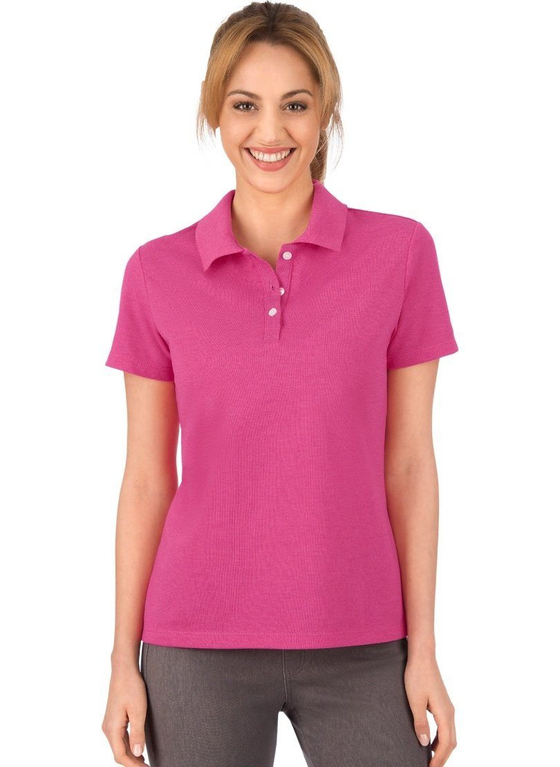 Trigema Poloshirt TRIGEMA Poloshirt aus Baumwolle (1-tlg)