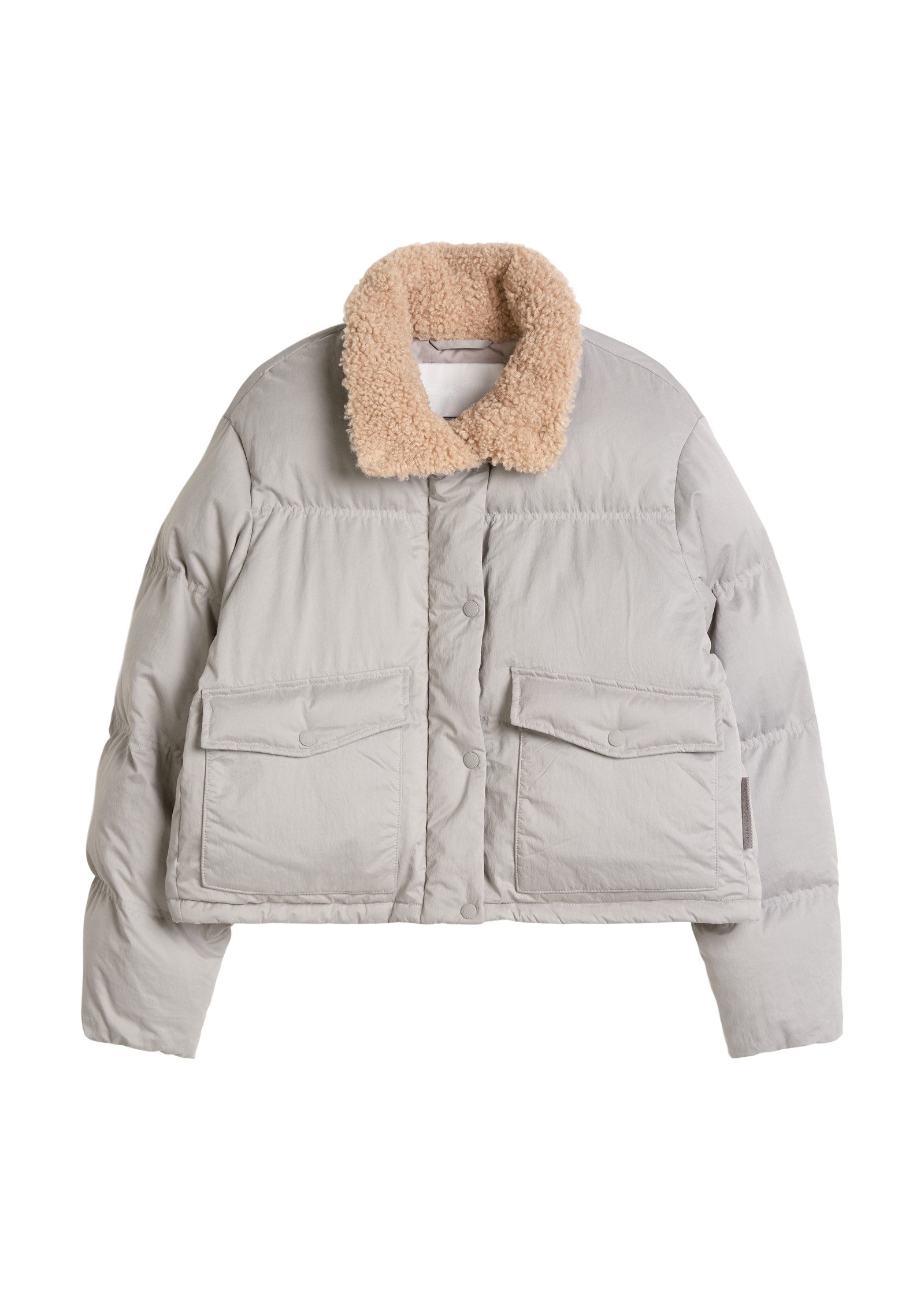 Marc O'Polo DENIM Outdoorjacke regular mit weichem Teddyplüschkragen – Bild 5 von 5