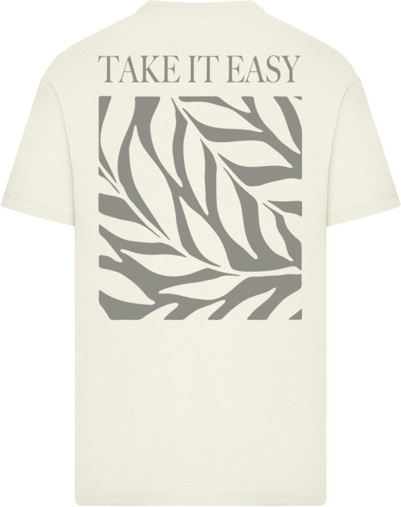 Mister Tee T-Shirt Take It Easy Plants Tee