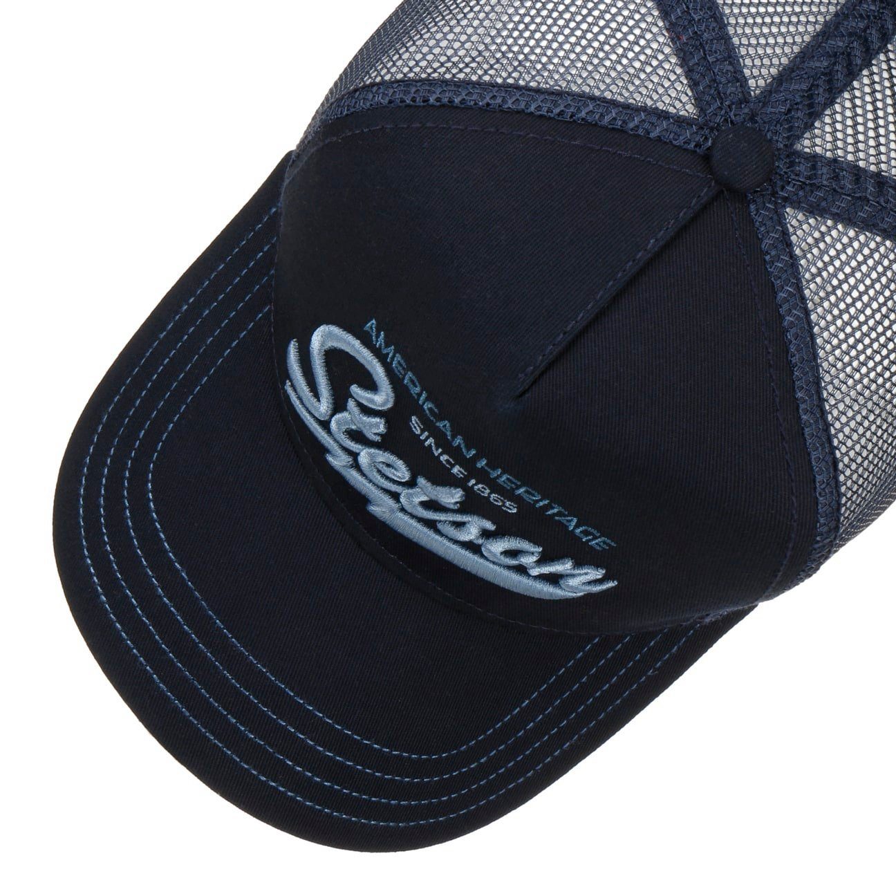 dunkelblau Stetson (1-St) Basecap Snapback Cap Trucker