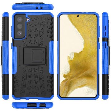 CoolGadget Handyhülle Outdoor Case Hybrid Cover für Samsung Galaxy S22 6,1 Zoll, Schutzhülle extrem robust Panzer Handy Case für Samsung S22 Hülle