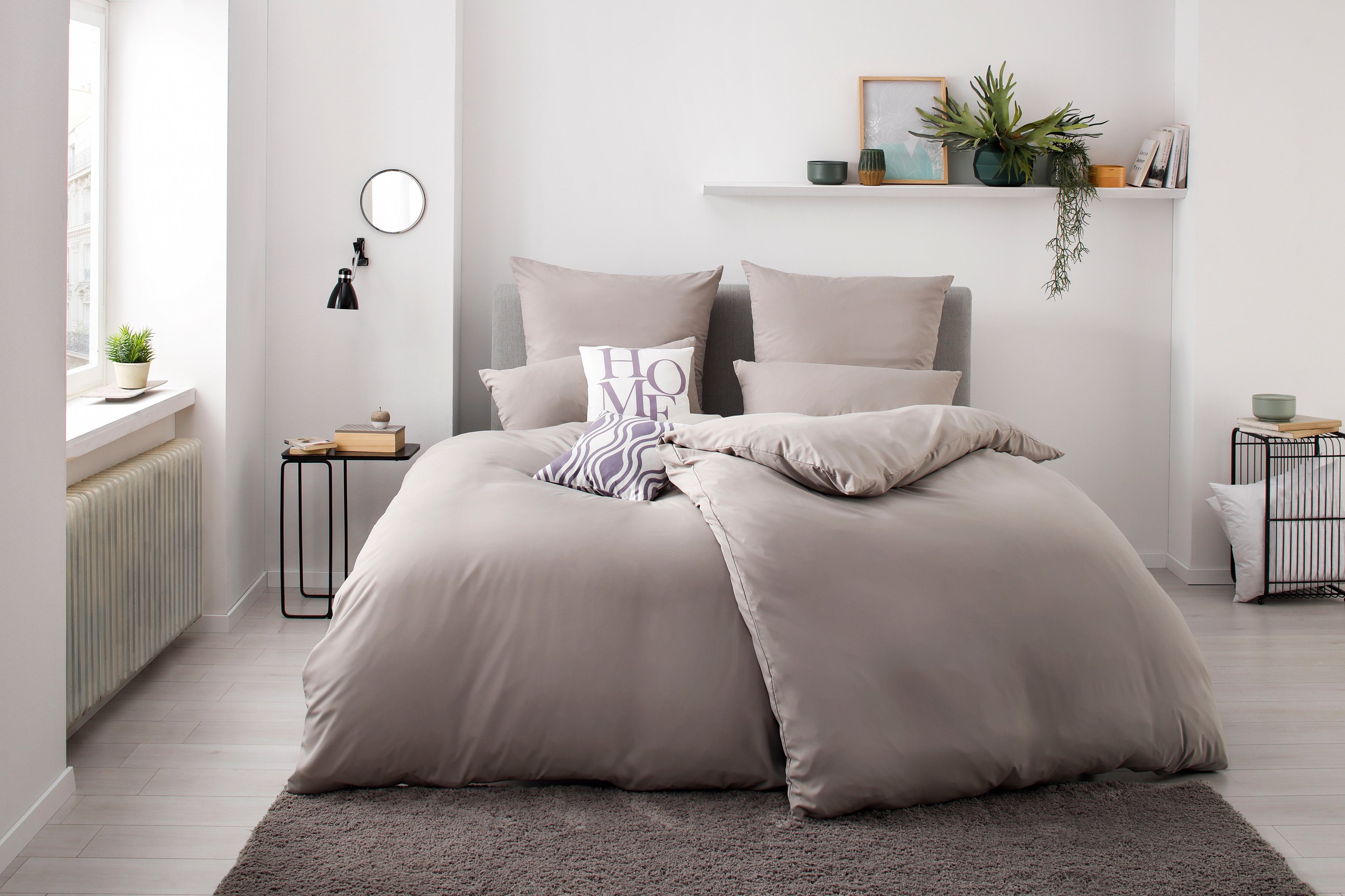my home Bettwäsche Desner, Microfaser, 3 günstig online kaufen