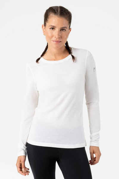 SUPER.NATURAL Funktionsshirt Merino Longsleeve W BASE LS 140 optimaler Merino-Materialmix